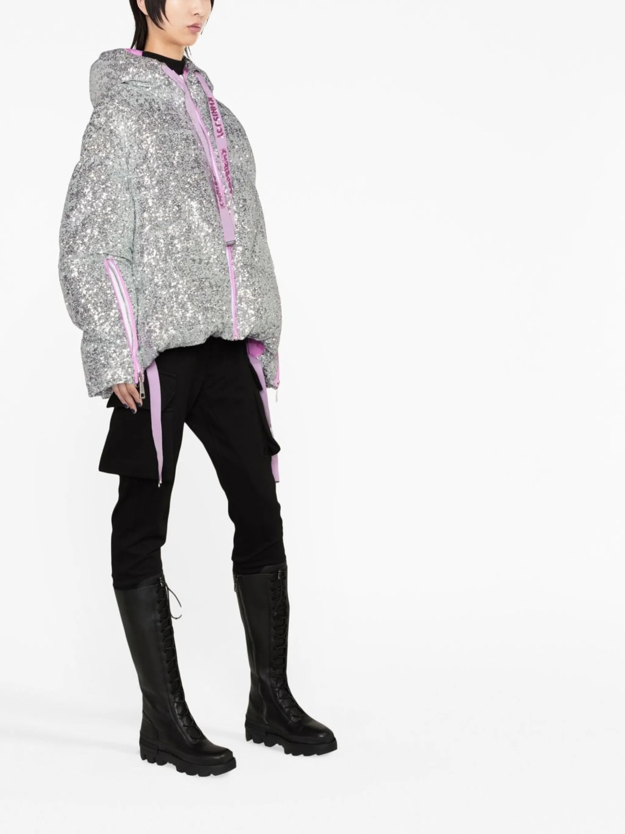 Puff Khris Iconic sequinned jacket