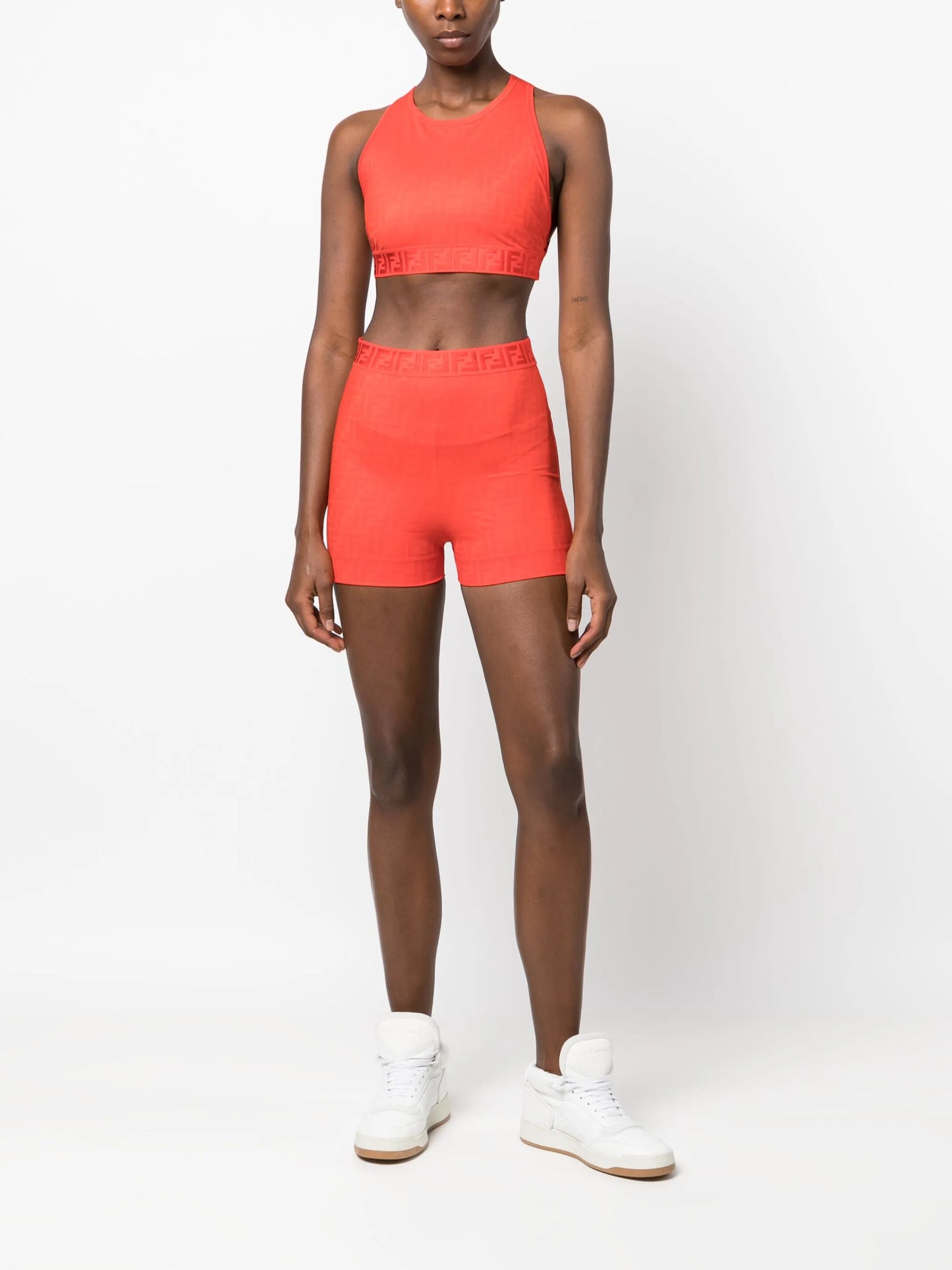 Fendirama cropped sports bra