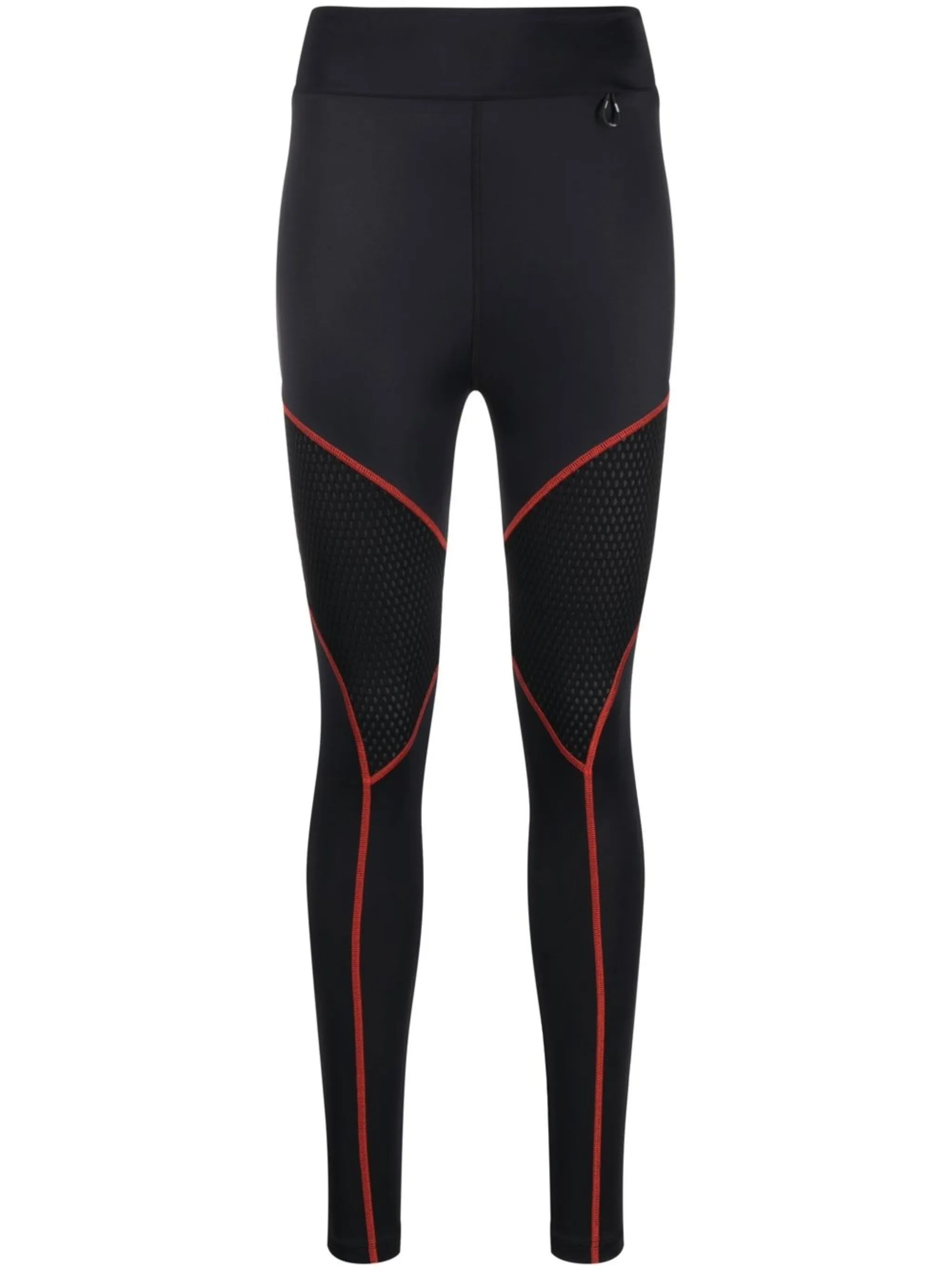mesh-panelled performance leggings