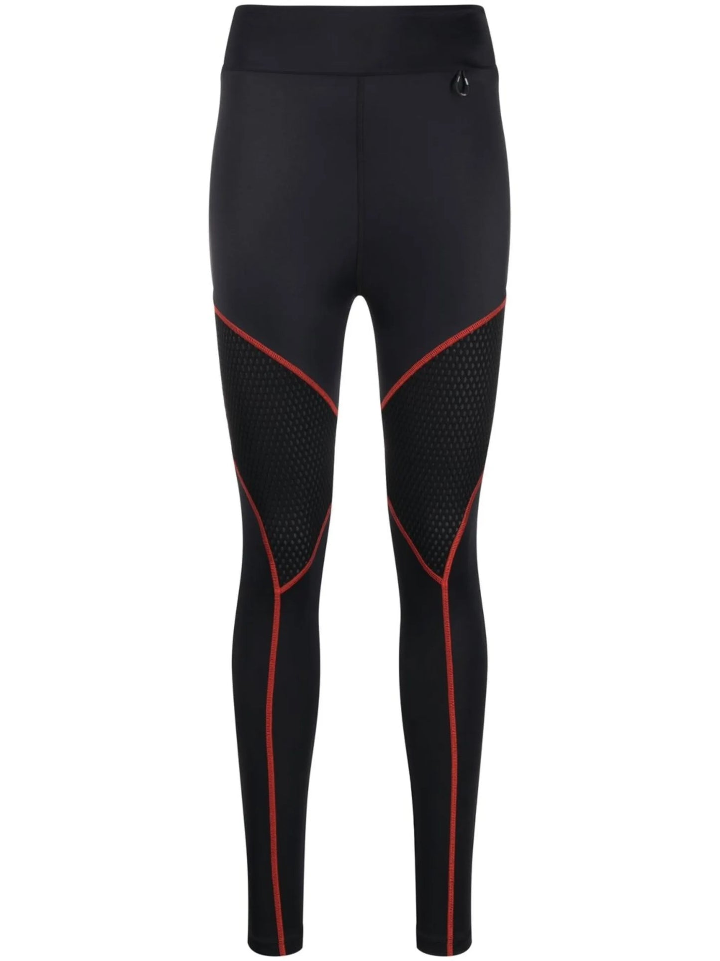 mesh-panelled performance leggings