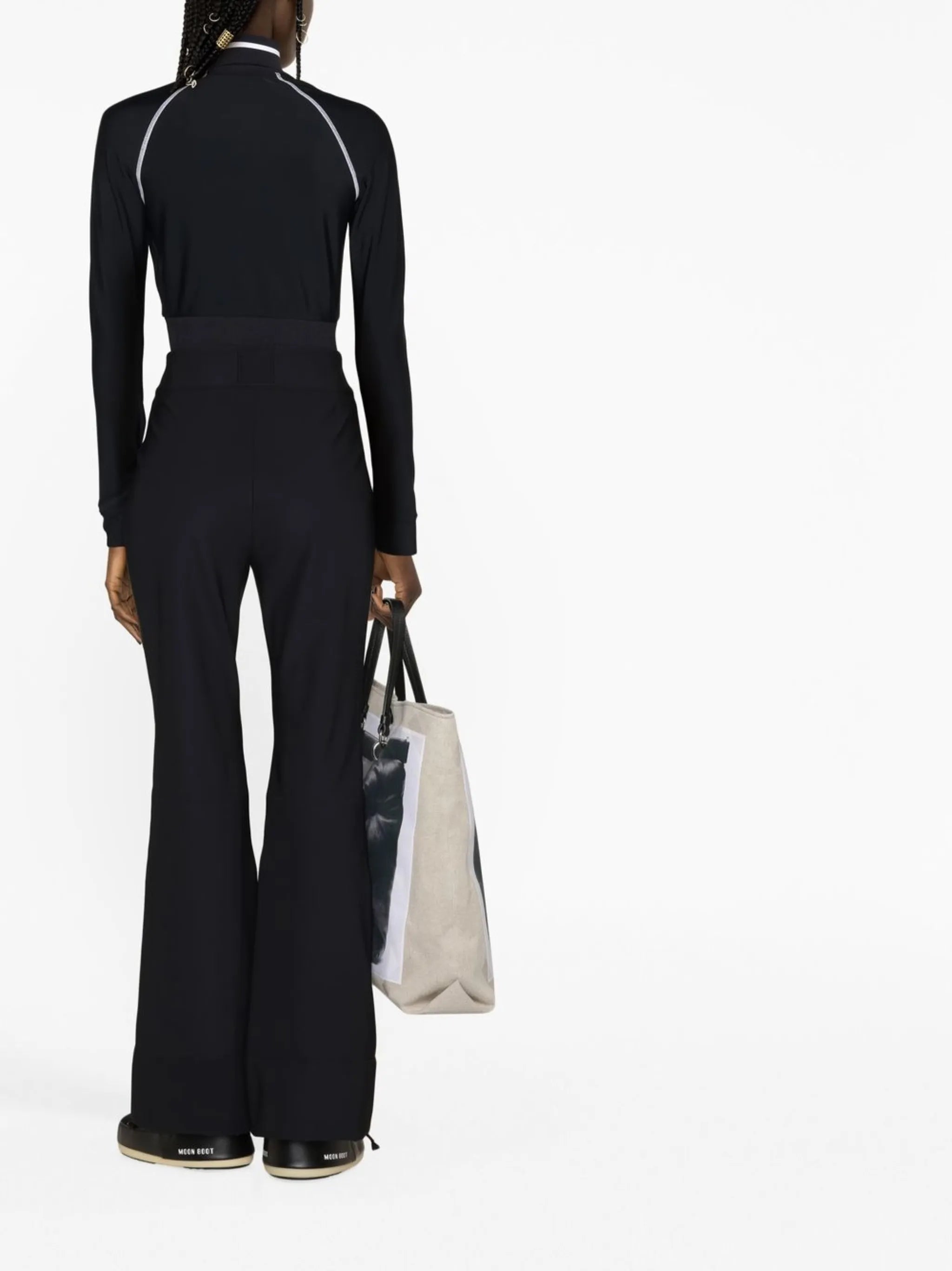 flared ski trousers