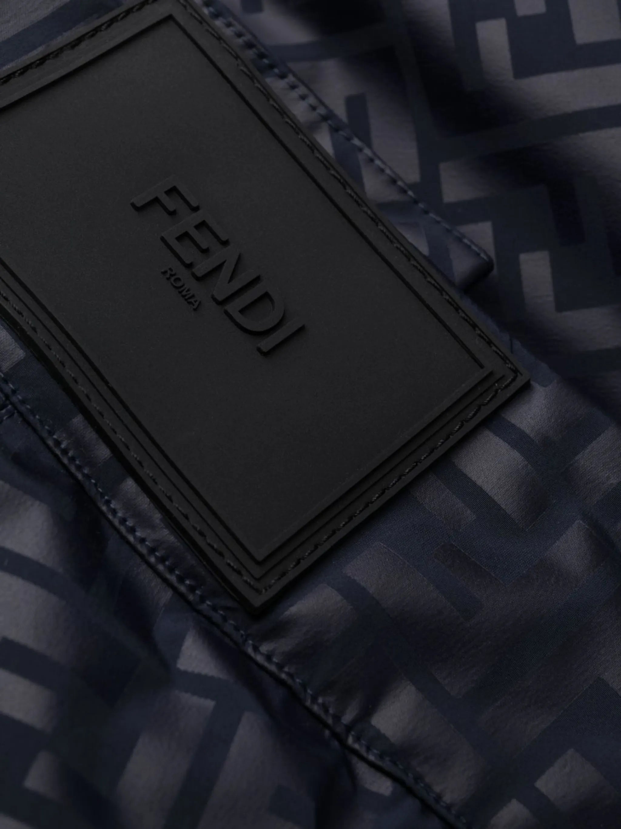 logo-jacquard ski trousers