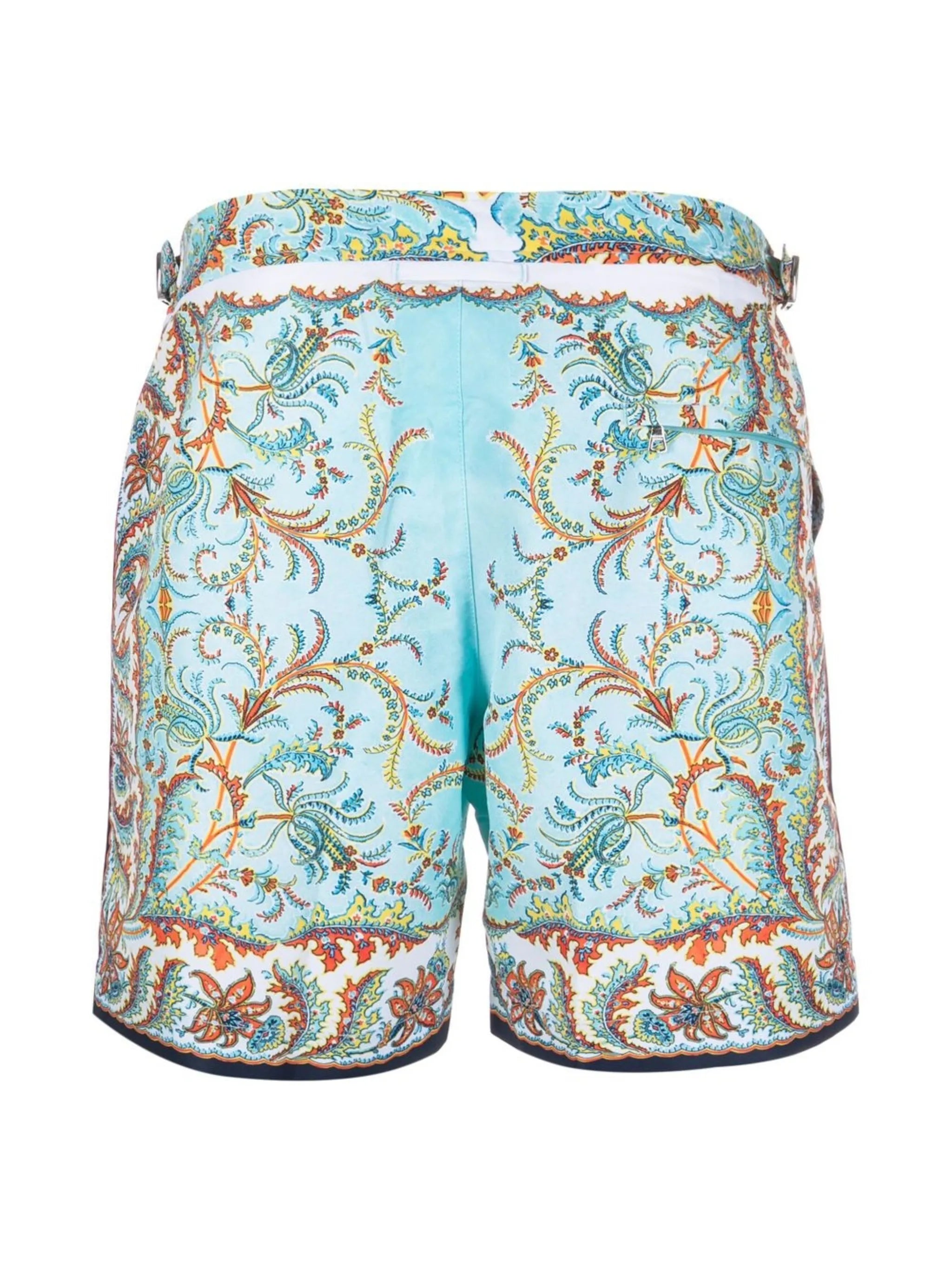 all-over paisley-print swim shorts