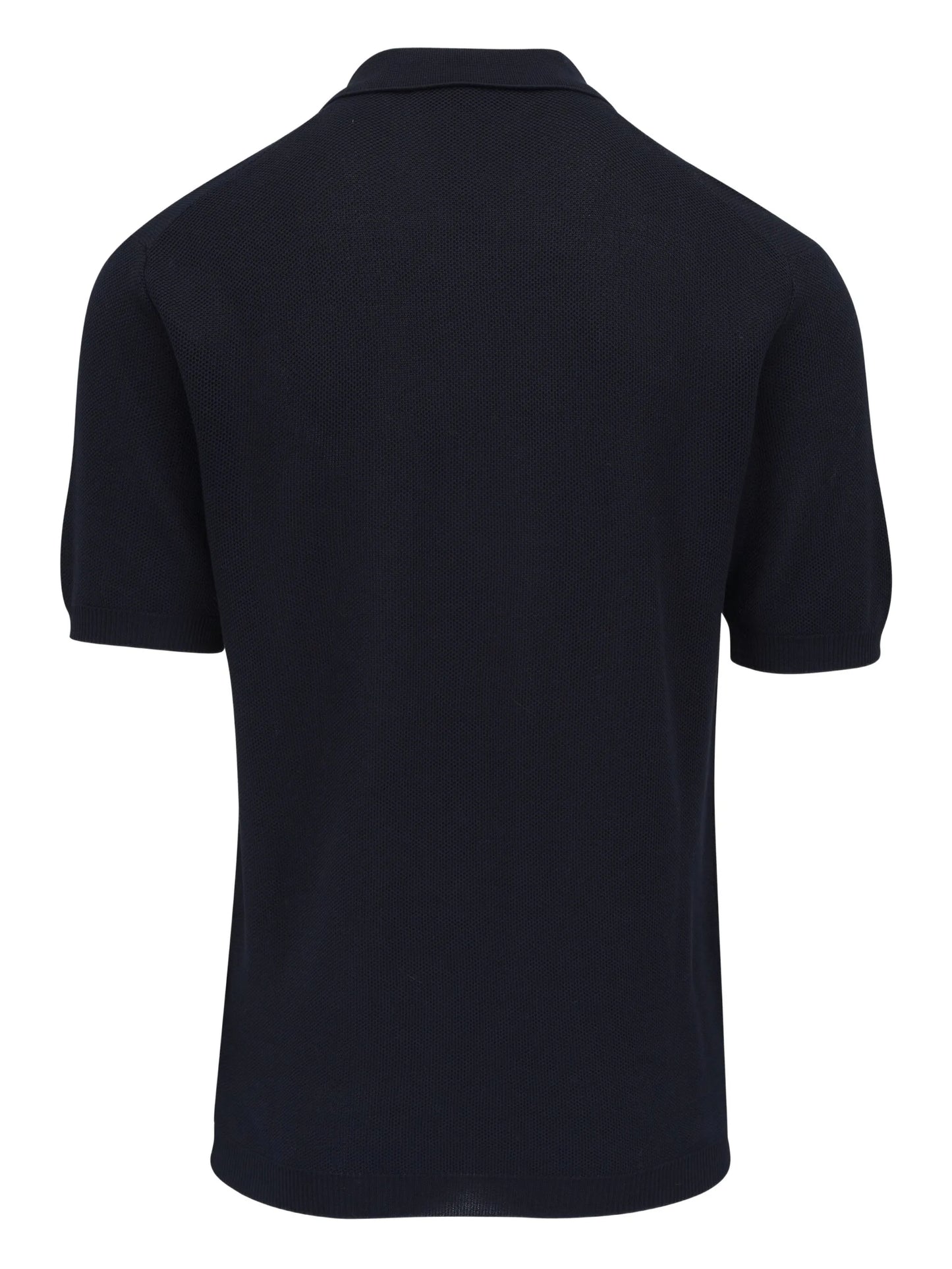 button-placket detail polo shirt