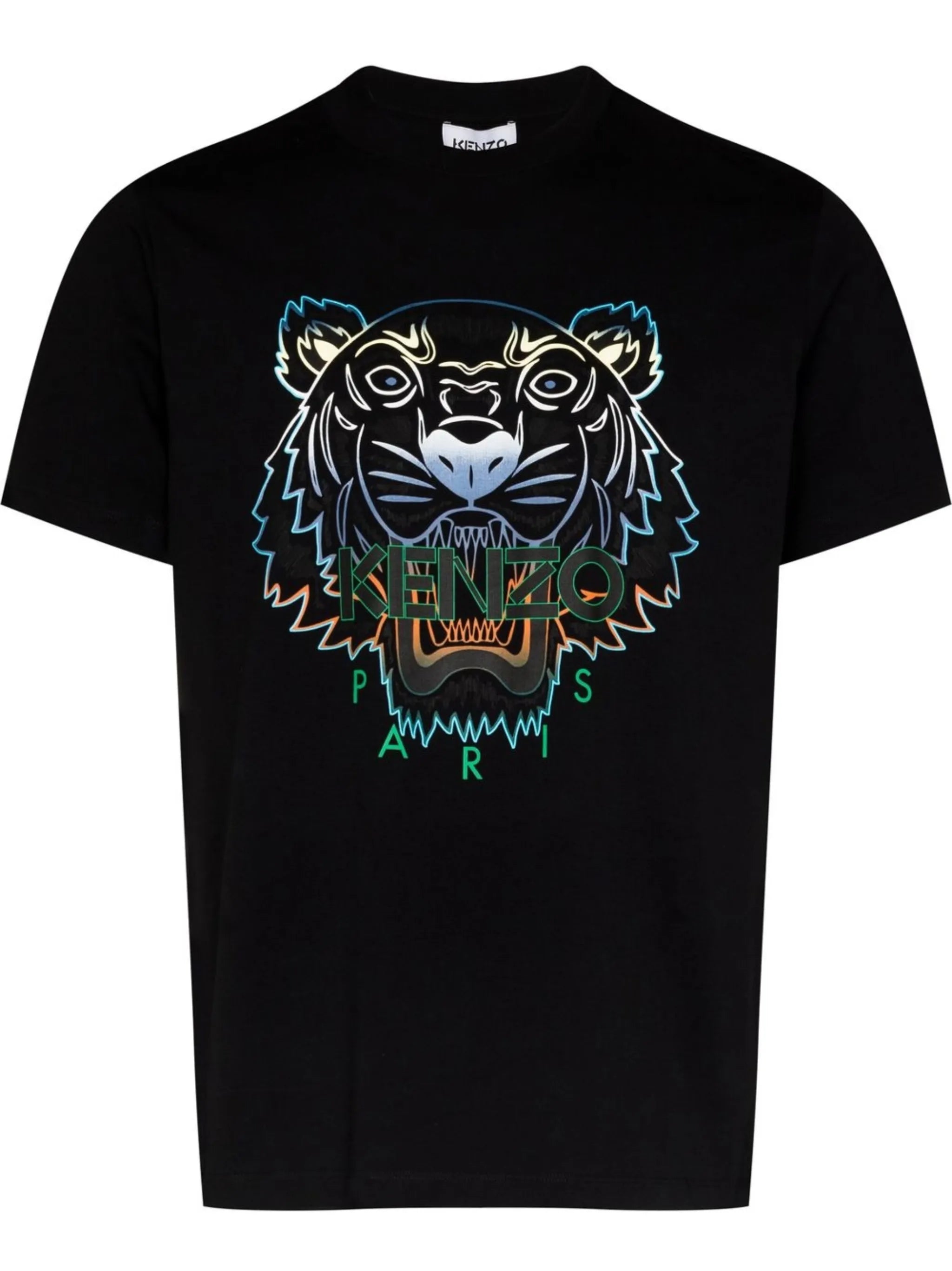 Tiger-print T-shirt