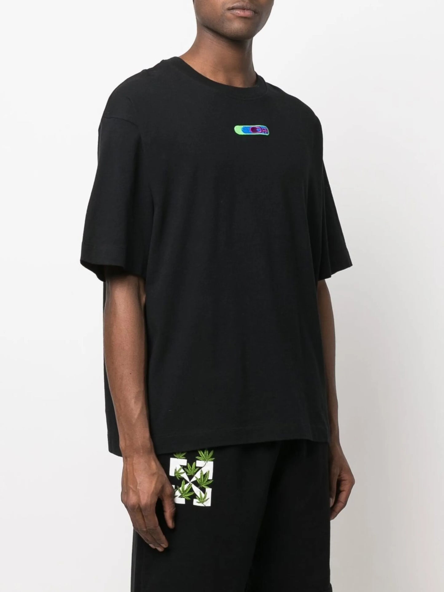 Weed Arrows-print T-shirt