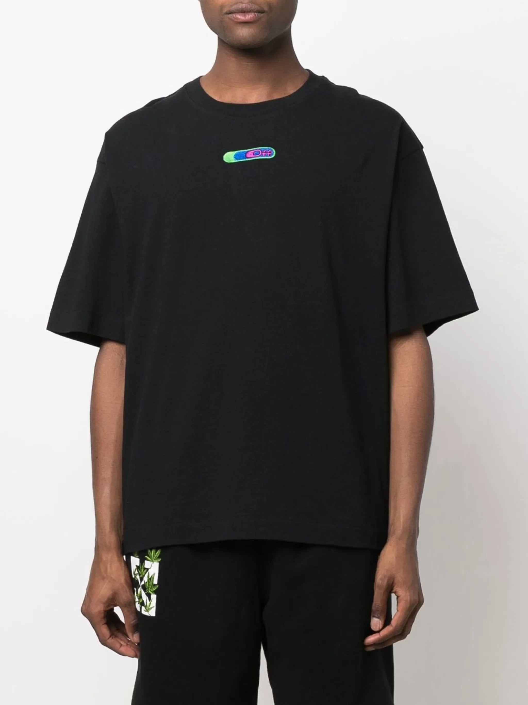 Weed Arrows-print T-shirt