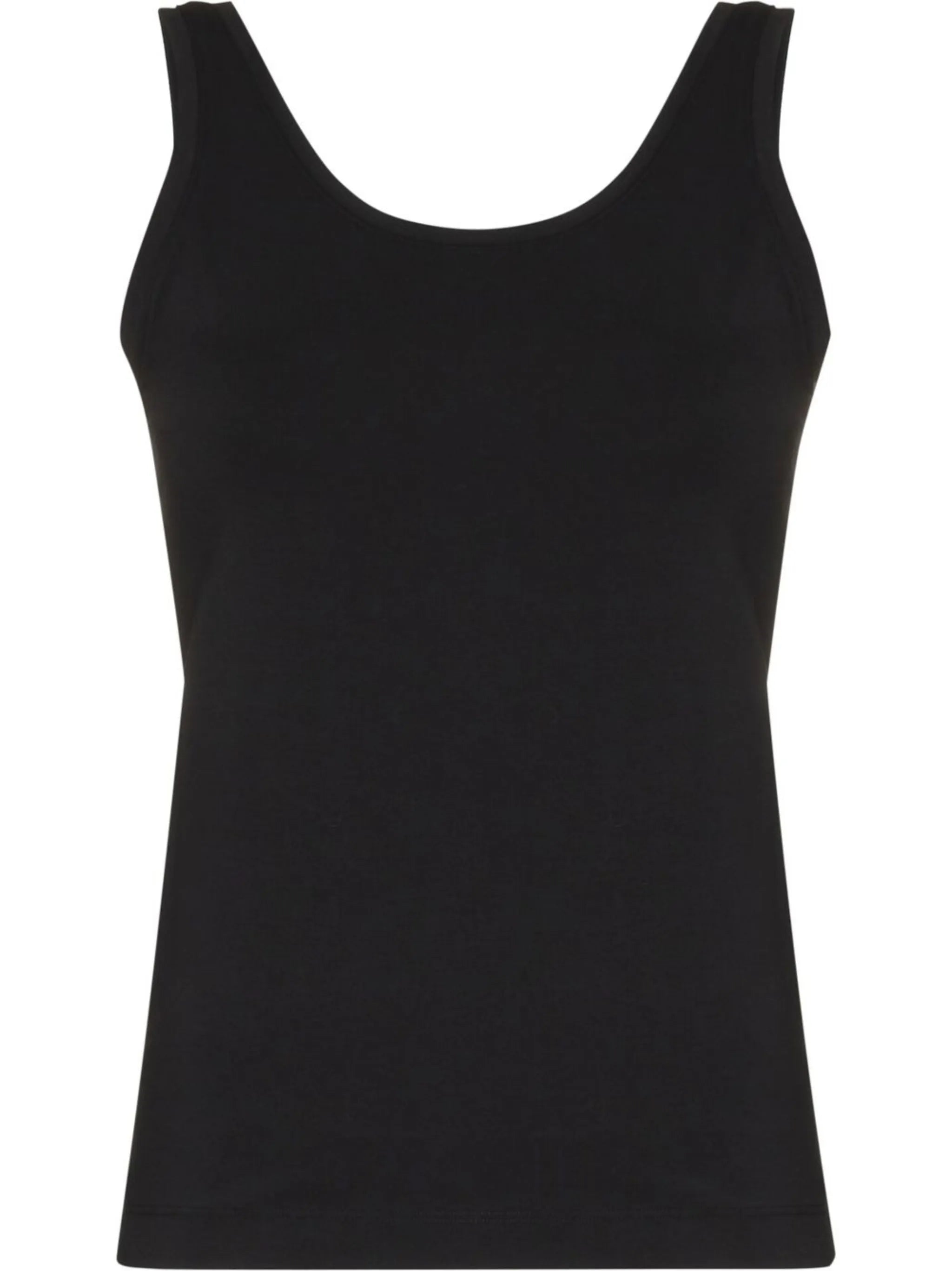 scoop-back stretch vest top