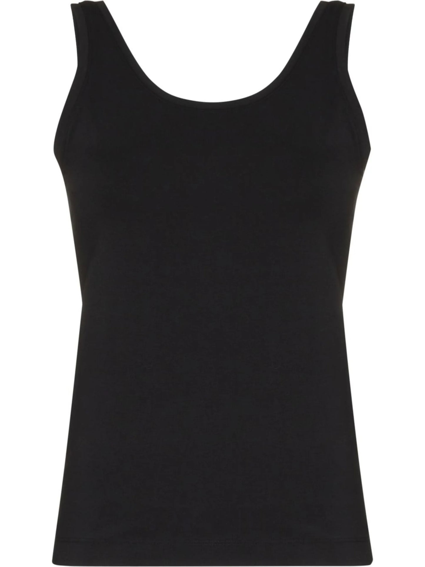 scoop-back stretch vest top