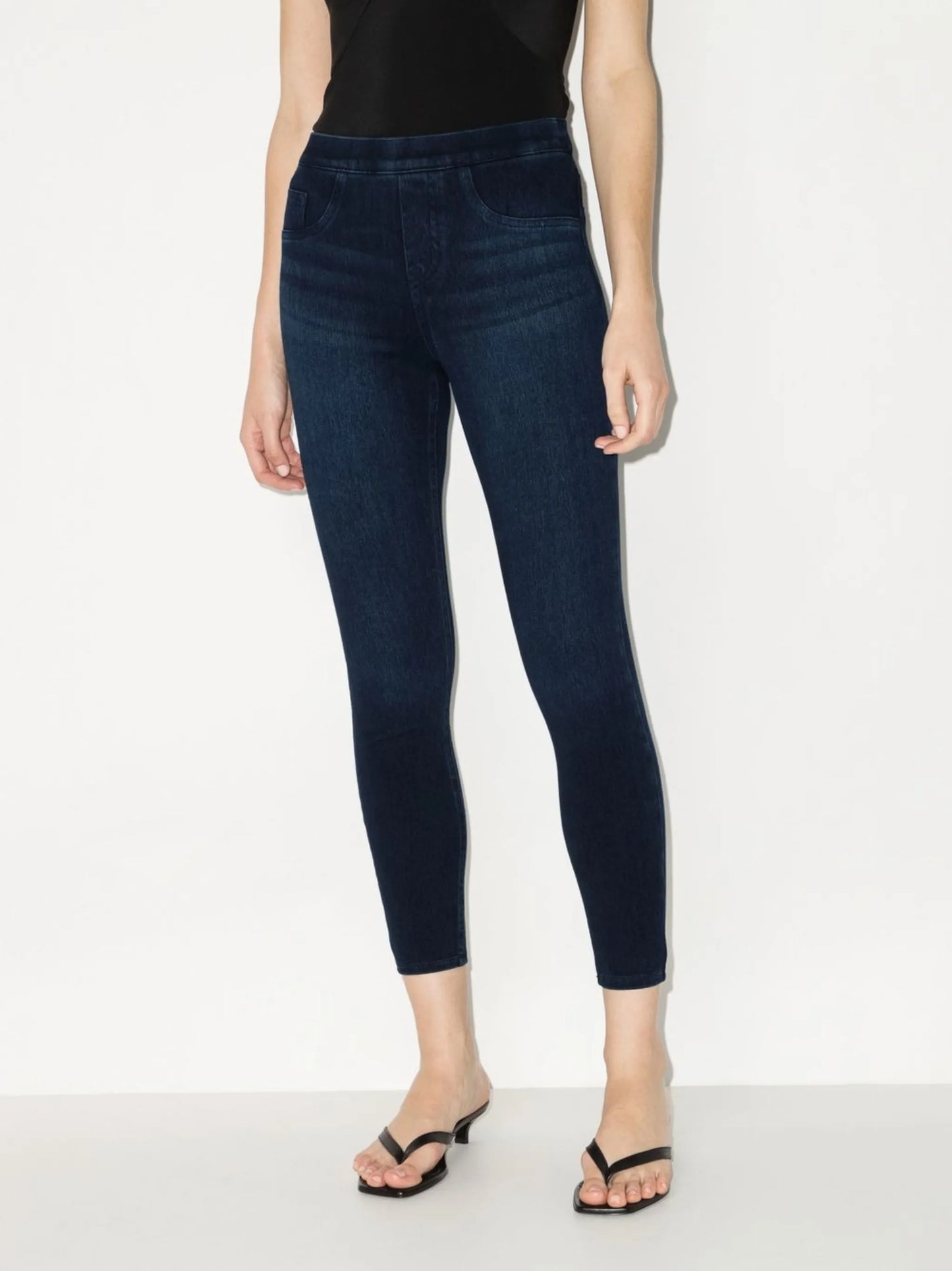 Jean-Ish cropped leggings