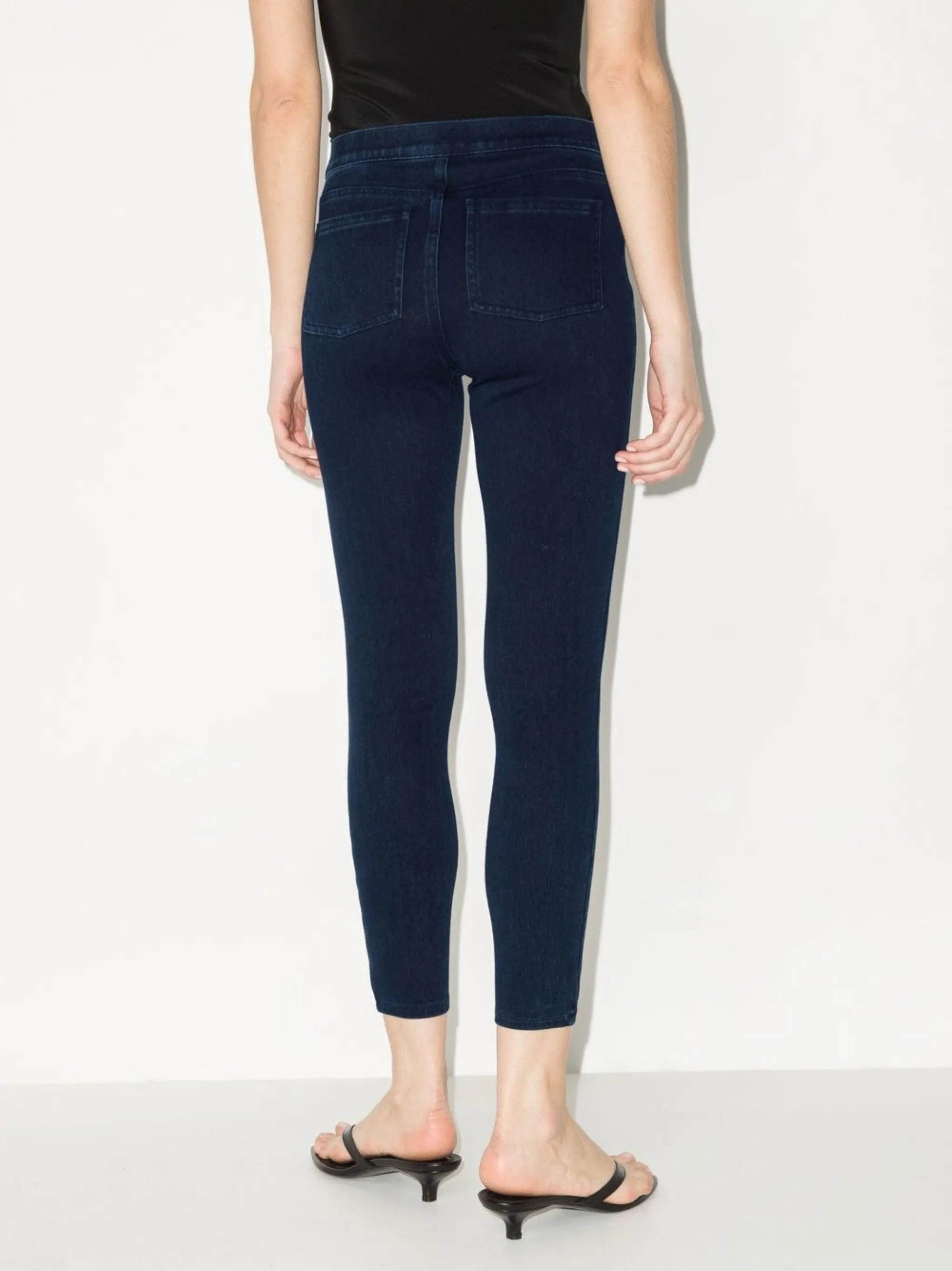 Jean-Ish cropped leggings