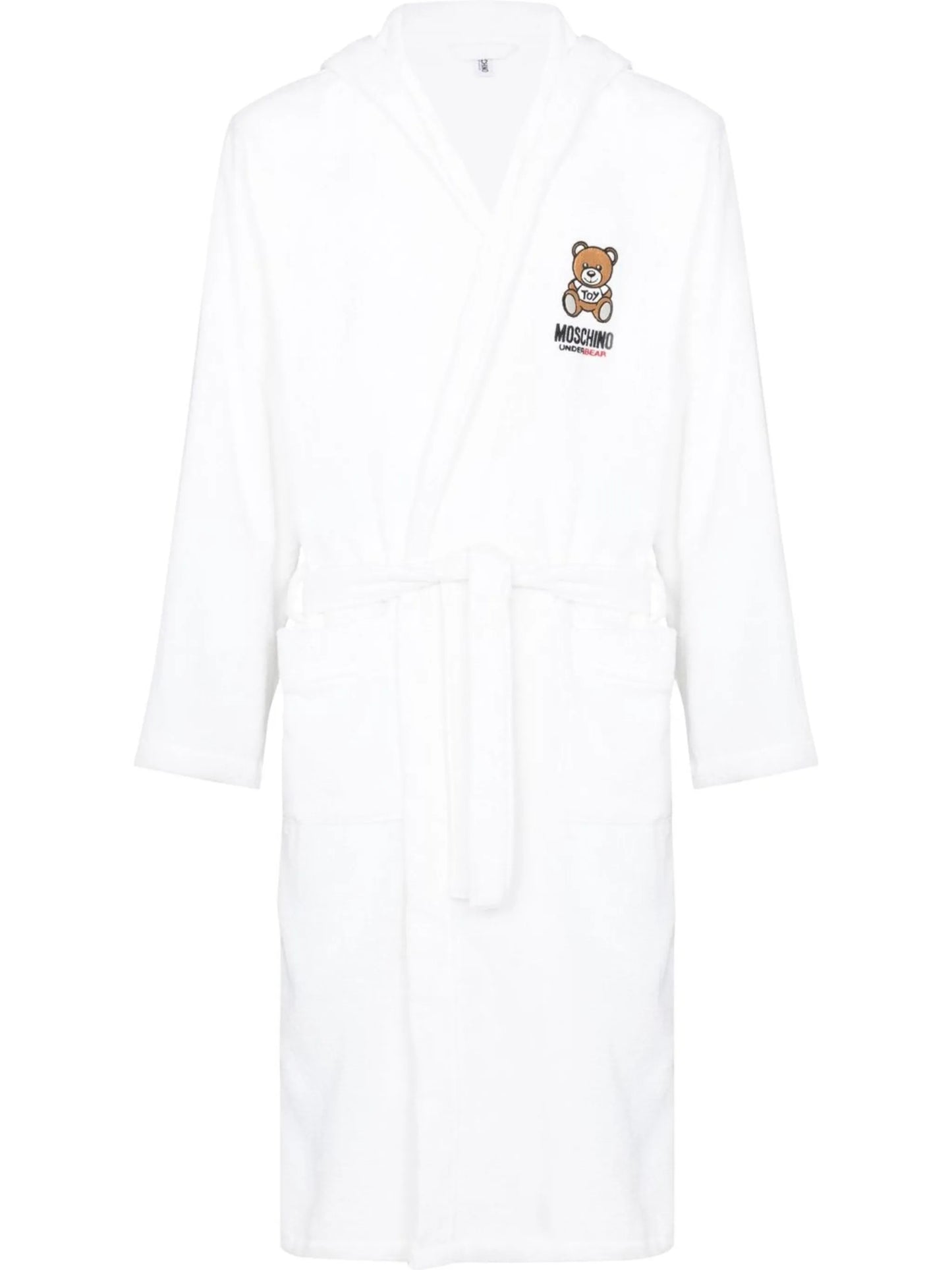 Teddy-motif bath robe