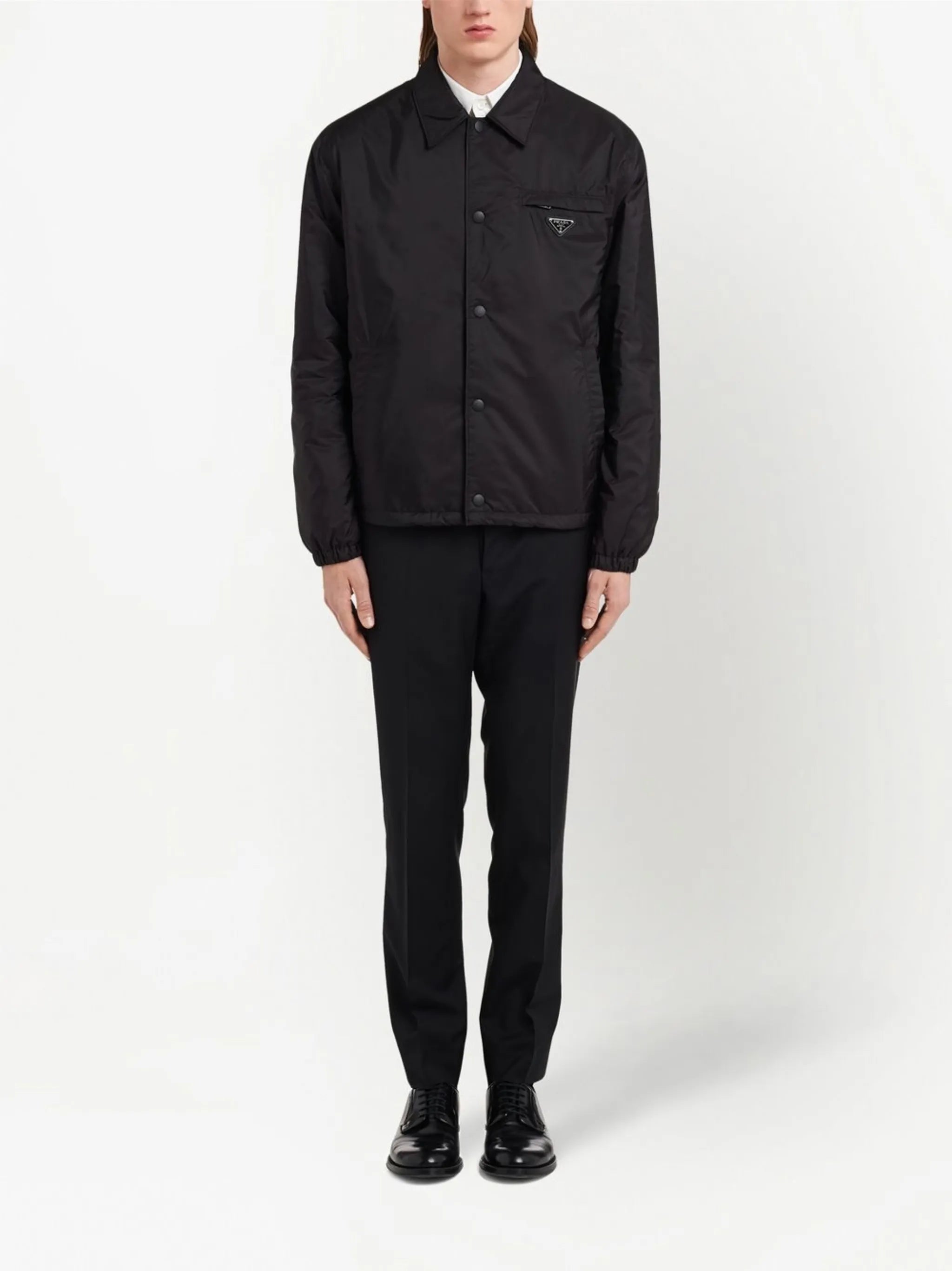 Re-Nylon shirt jacket