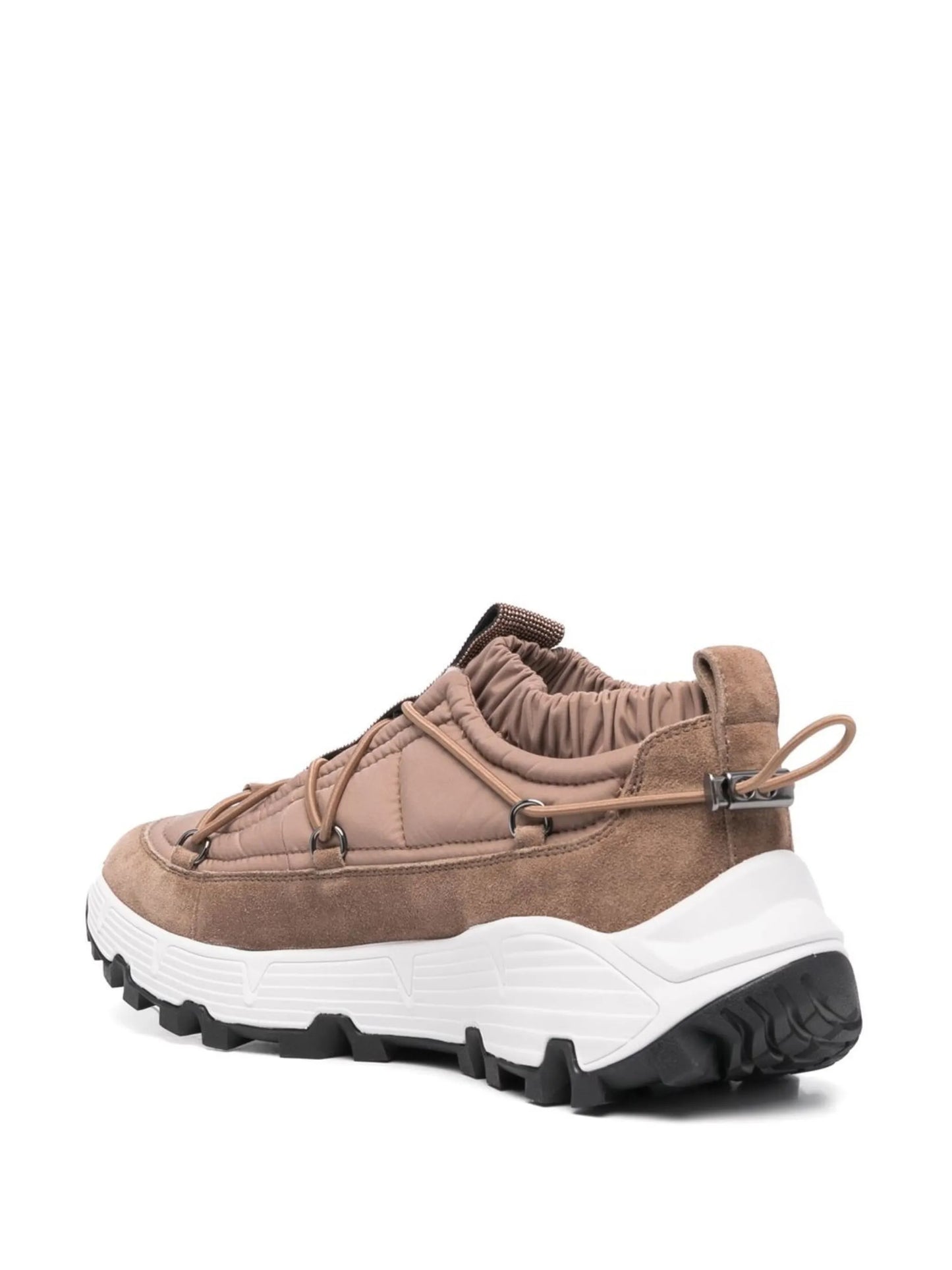 platform-sole low-top sneakers