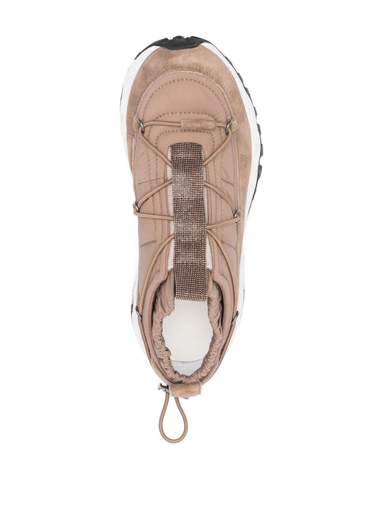 platform-sole low-top sneakers