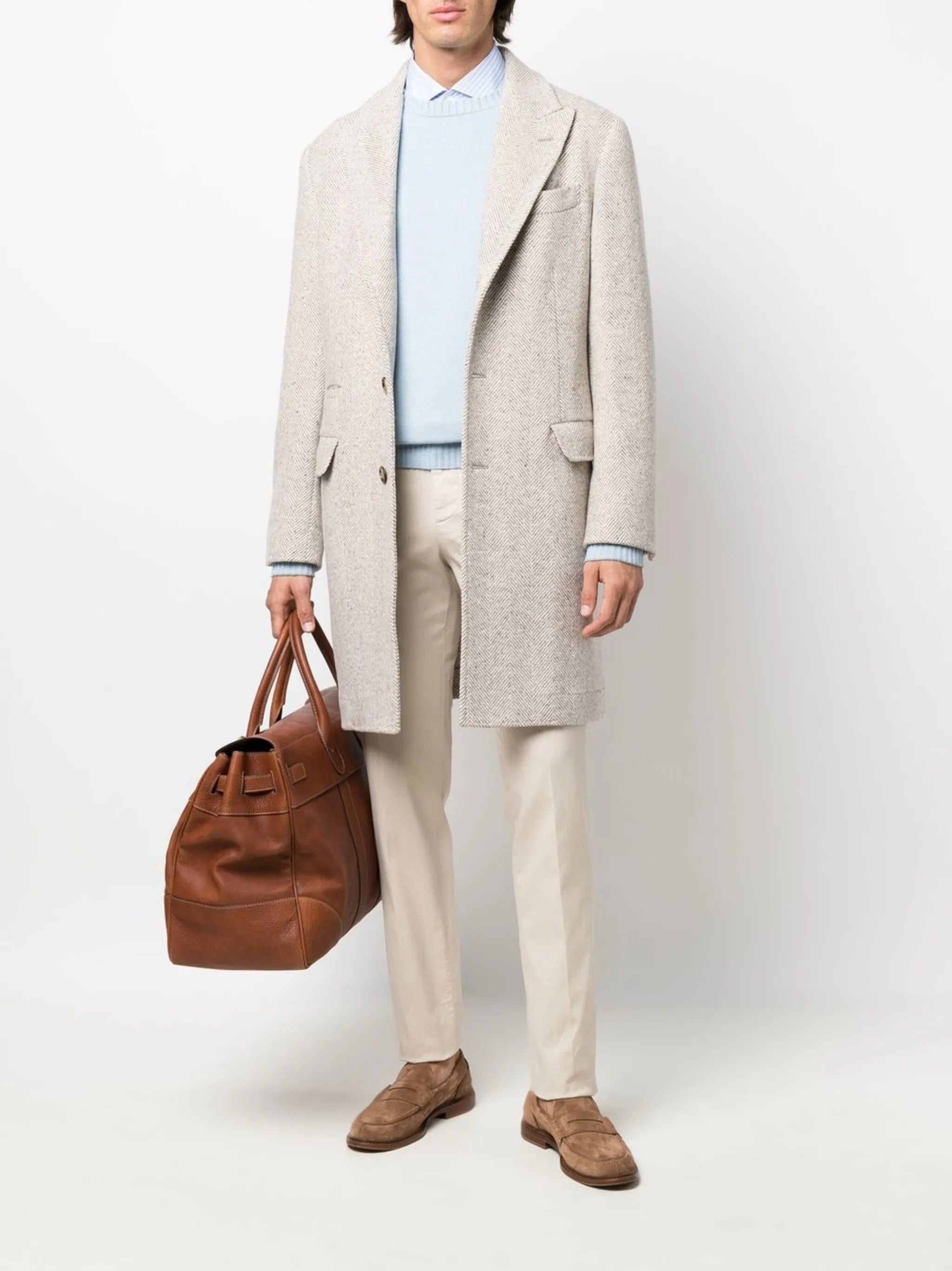 fine-knit cashmere jumper