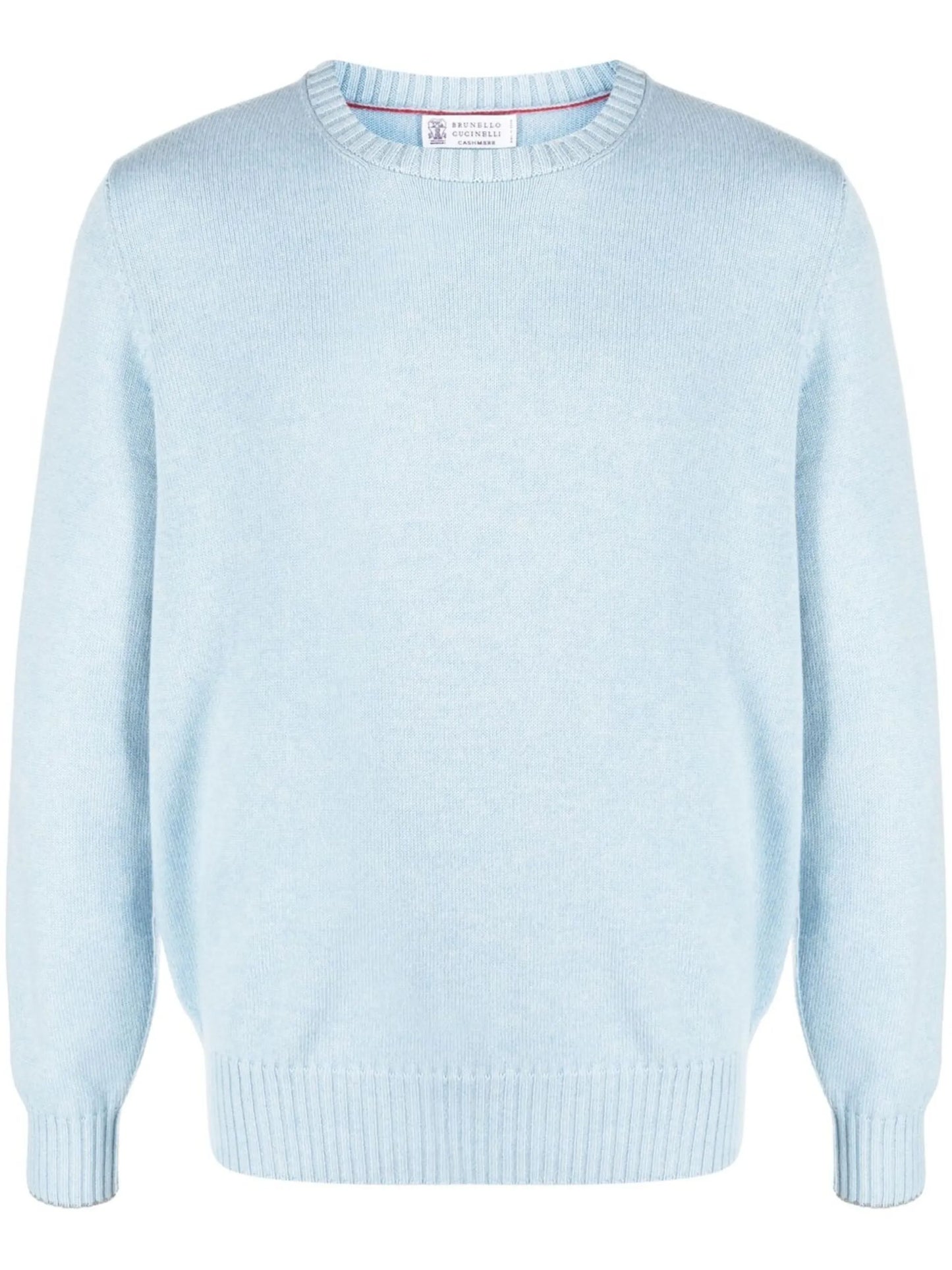 fine-knit cashmere jumper