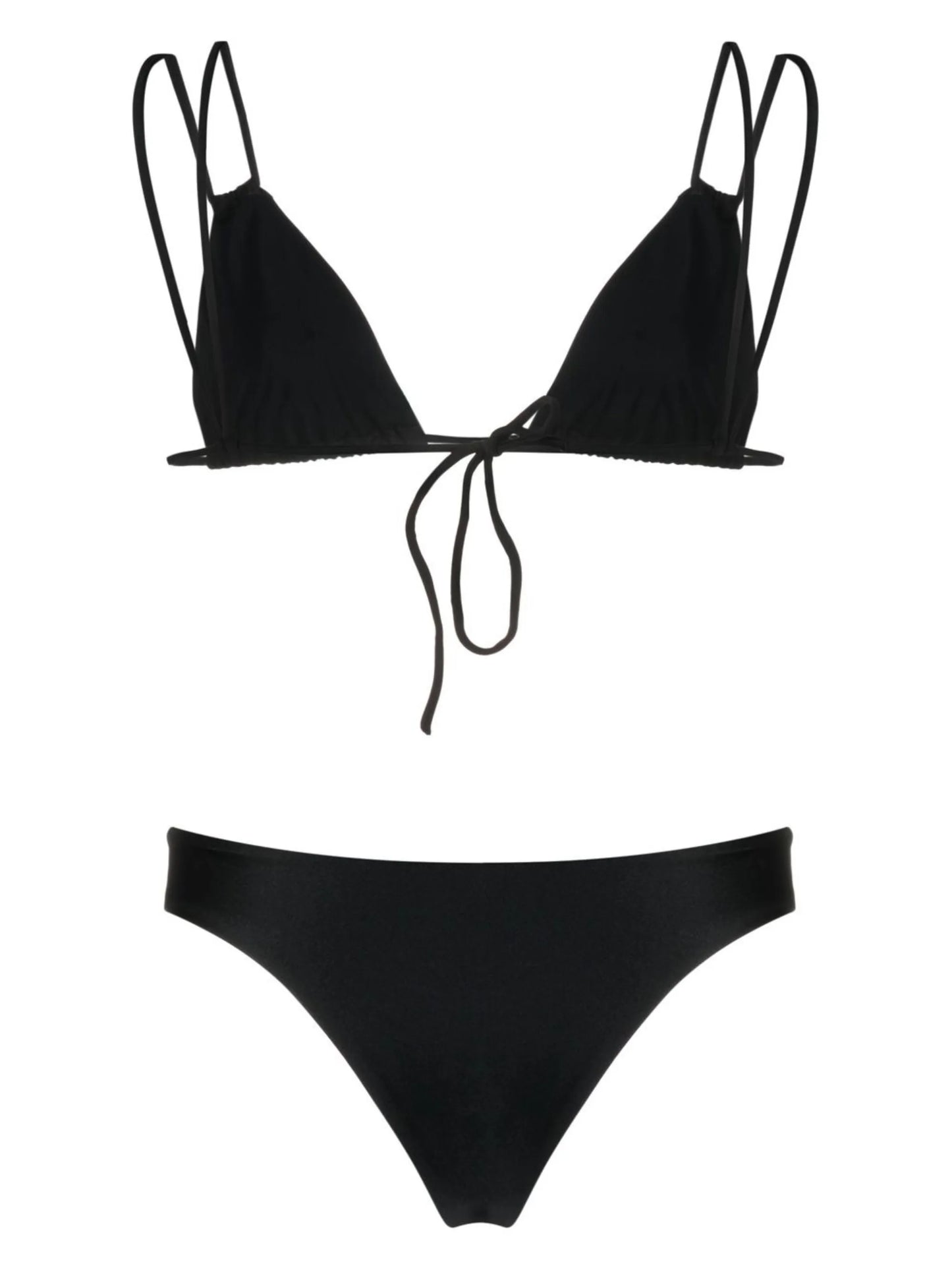 crystal-embellished triangle bikini
