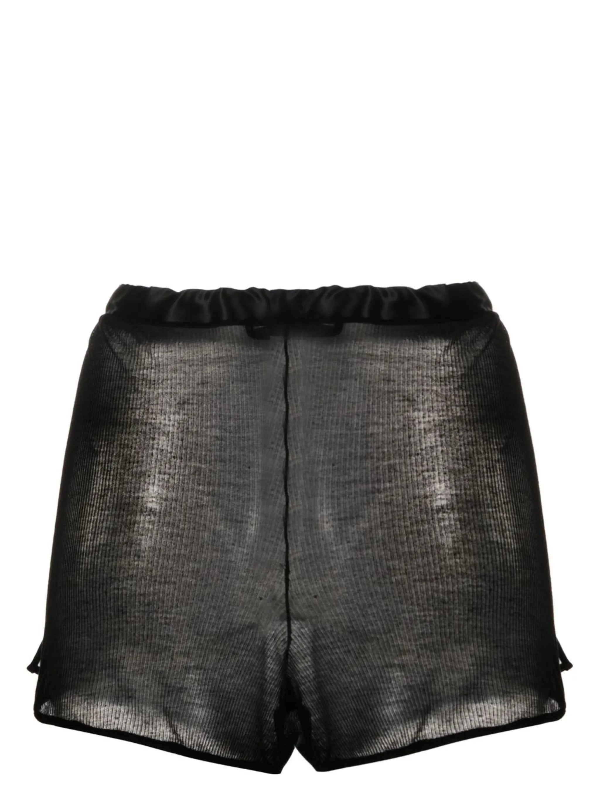 Intime fine-ribbed shorts