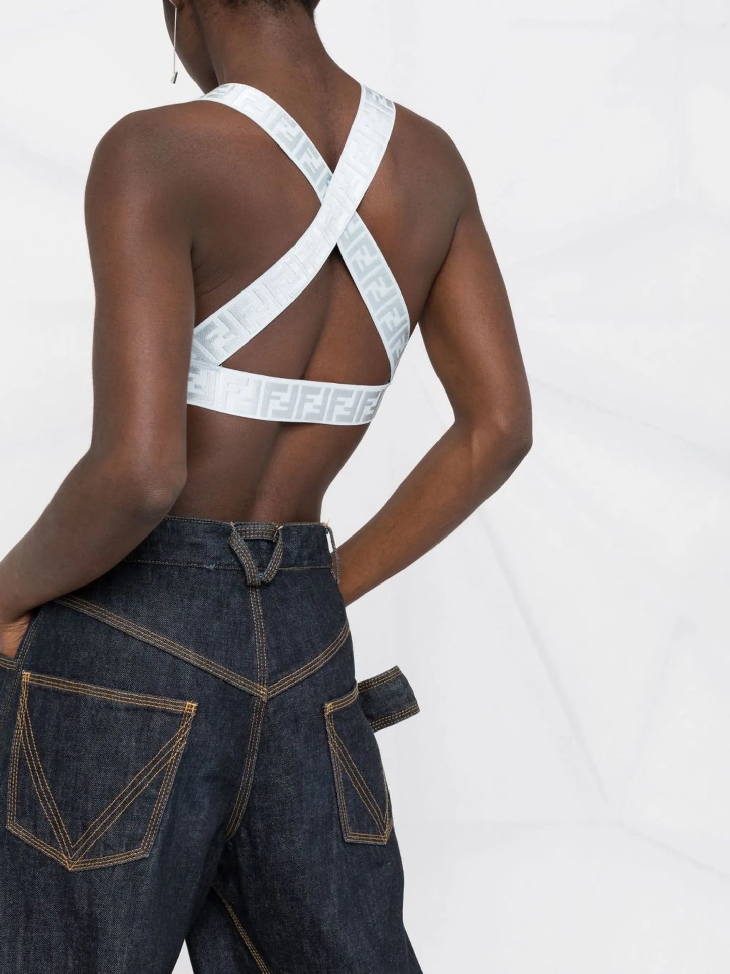 Lycra cropped top