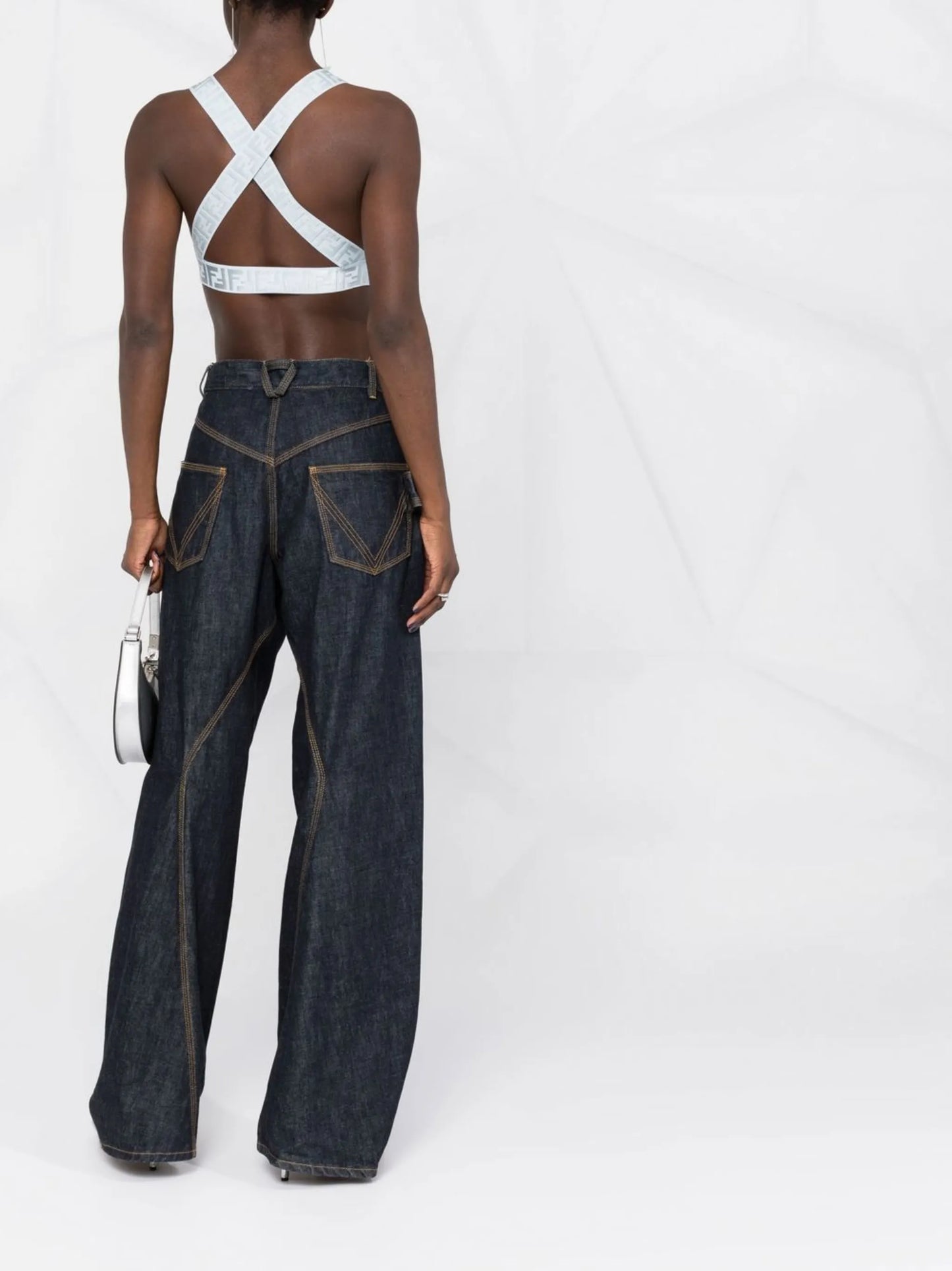 Lycra cropped top