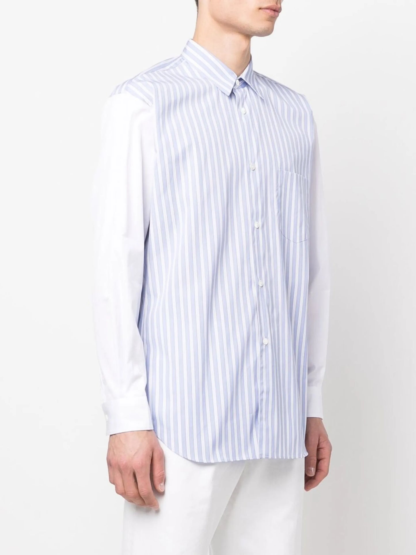 Forever stripe-print long-sleeve shirt