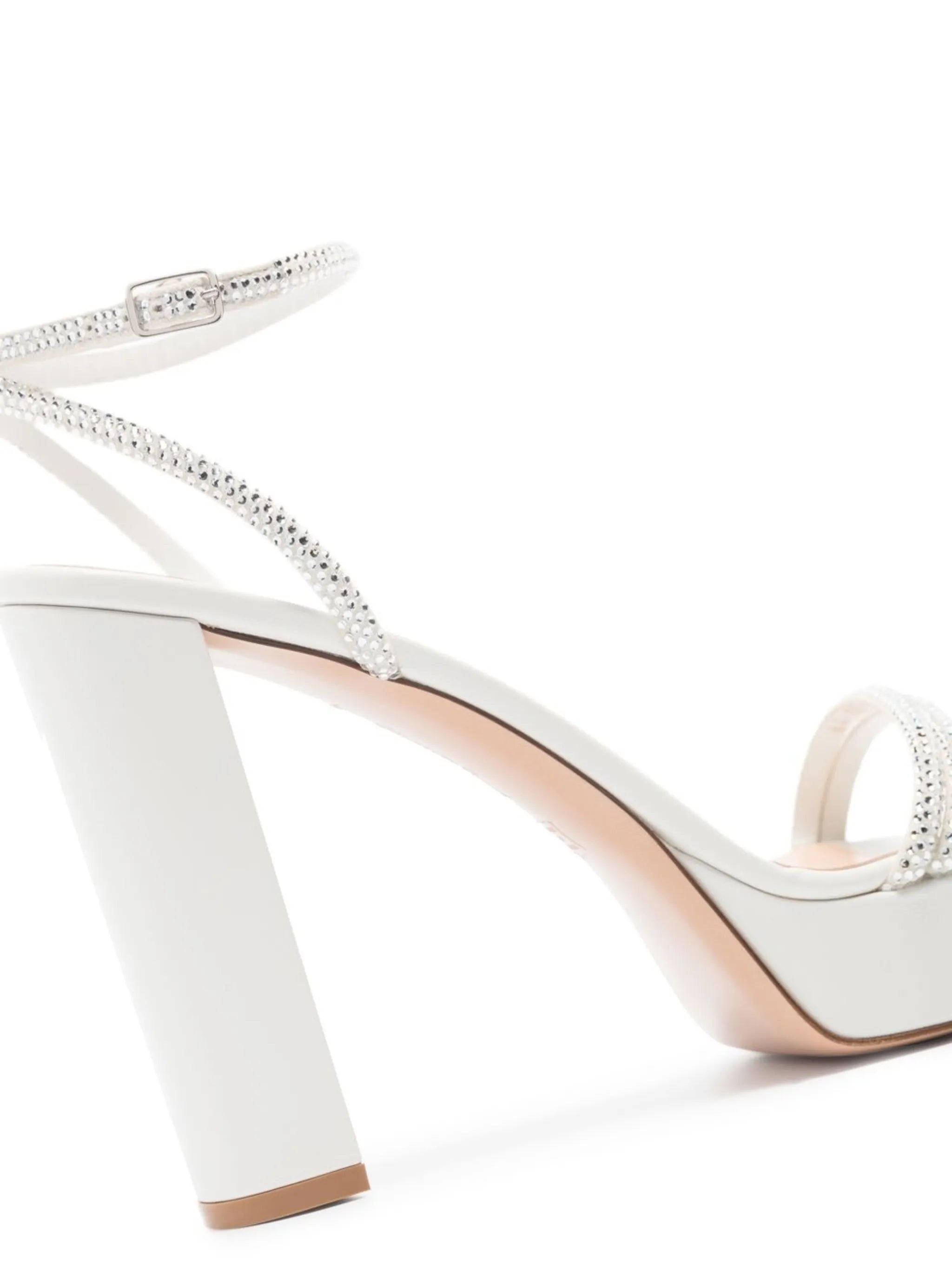 embellished-strap 85mm platform sandals