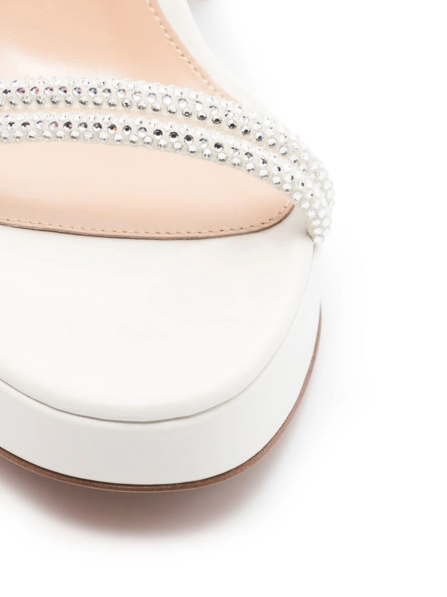 embellished-strap 85mm platform sandals