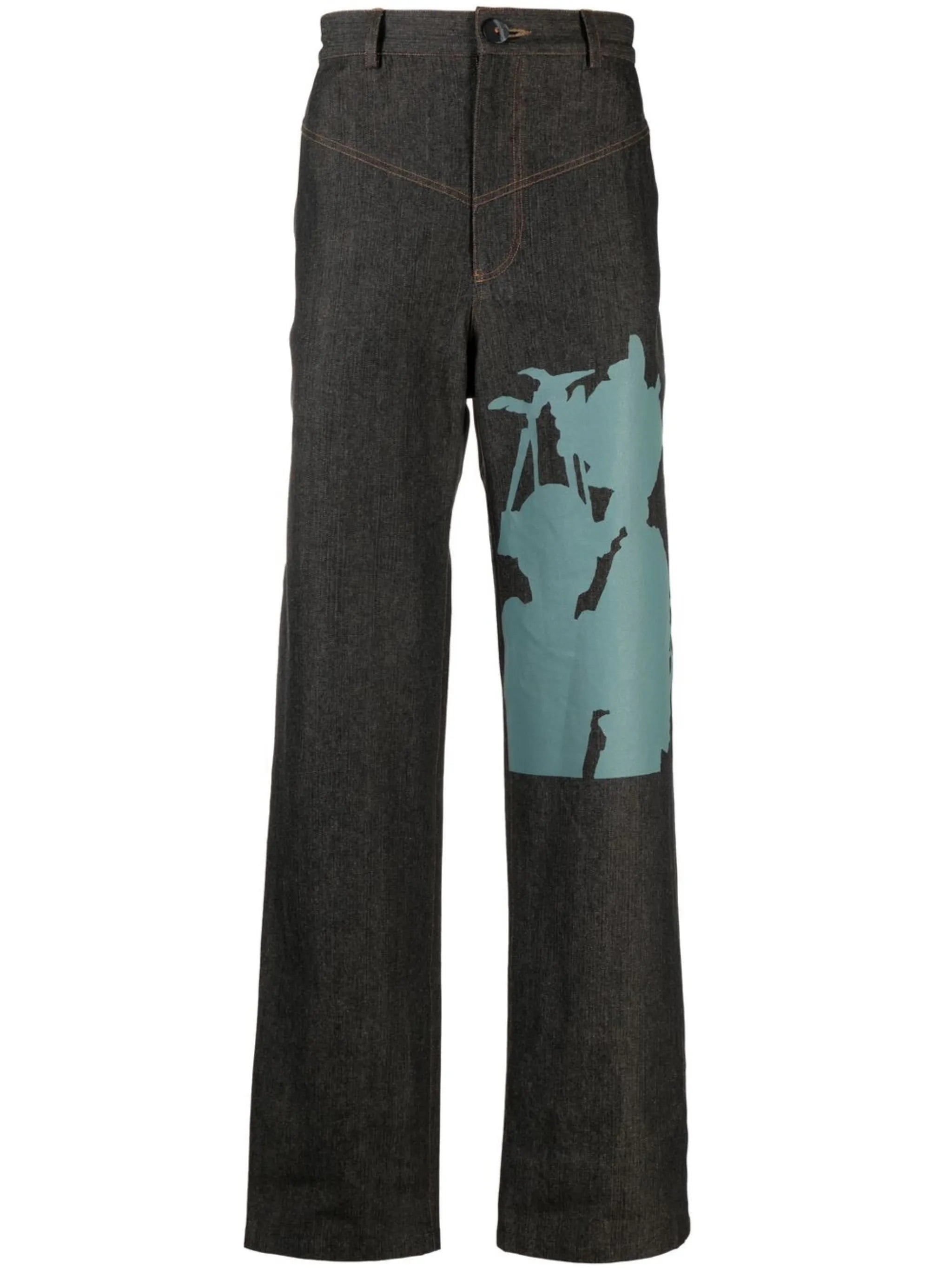 Nomoli printed jeans