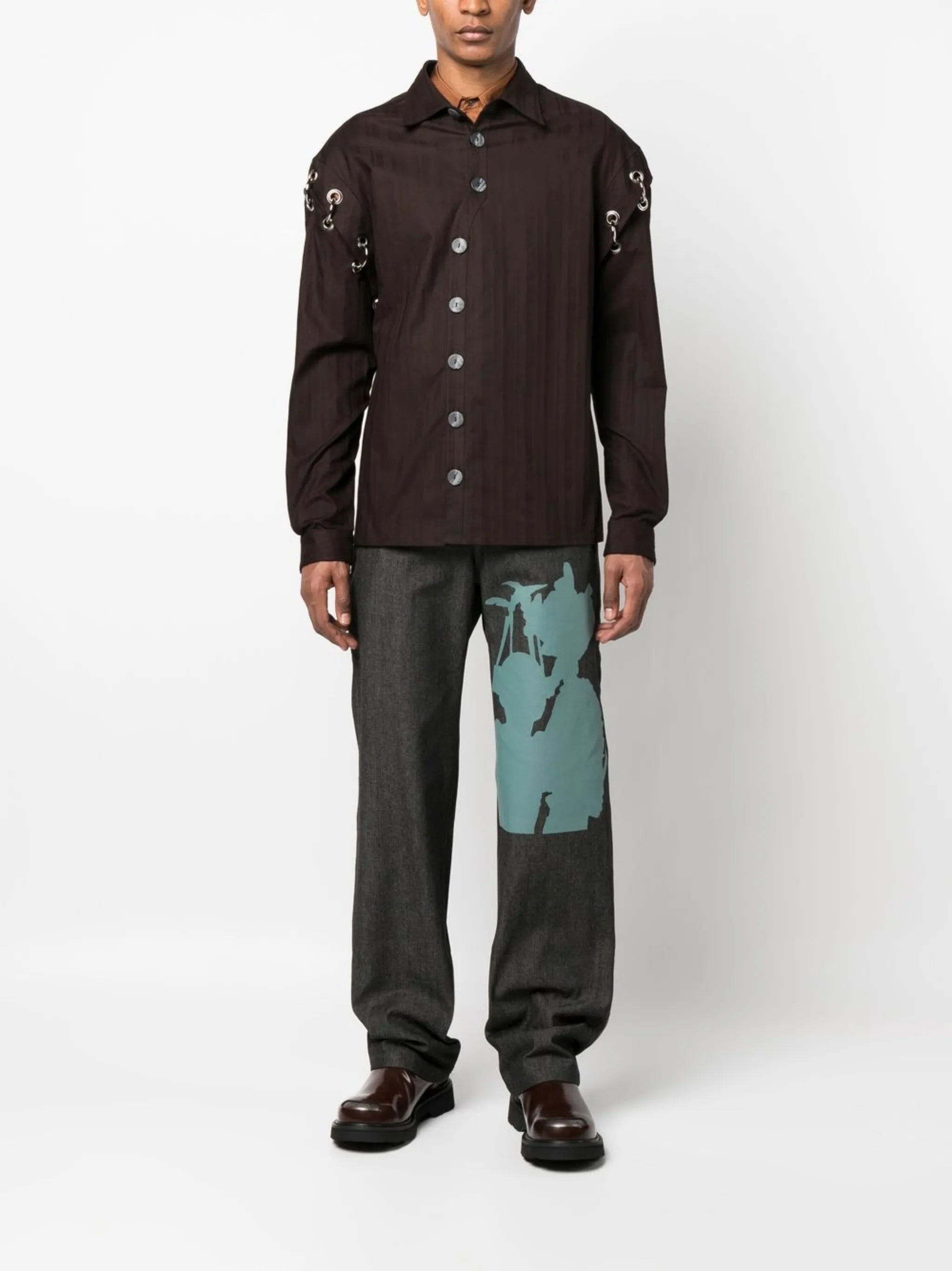 Nomoli printed jeans