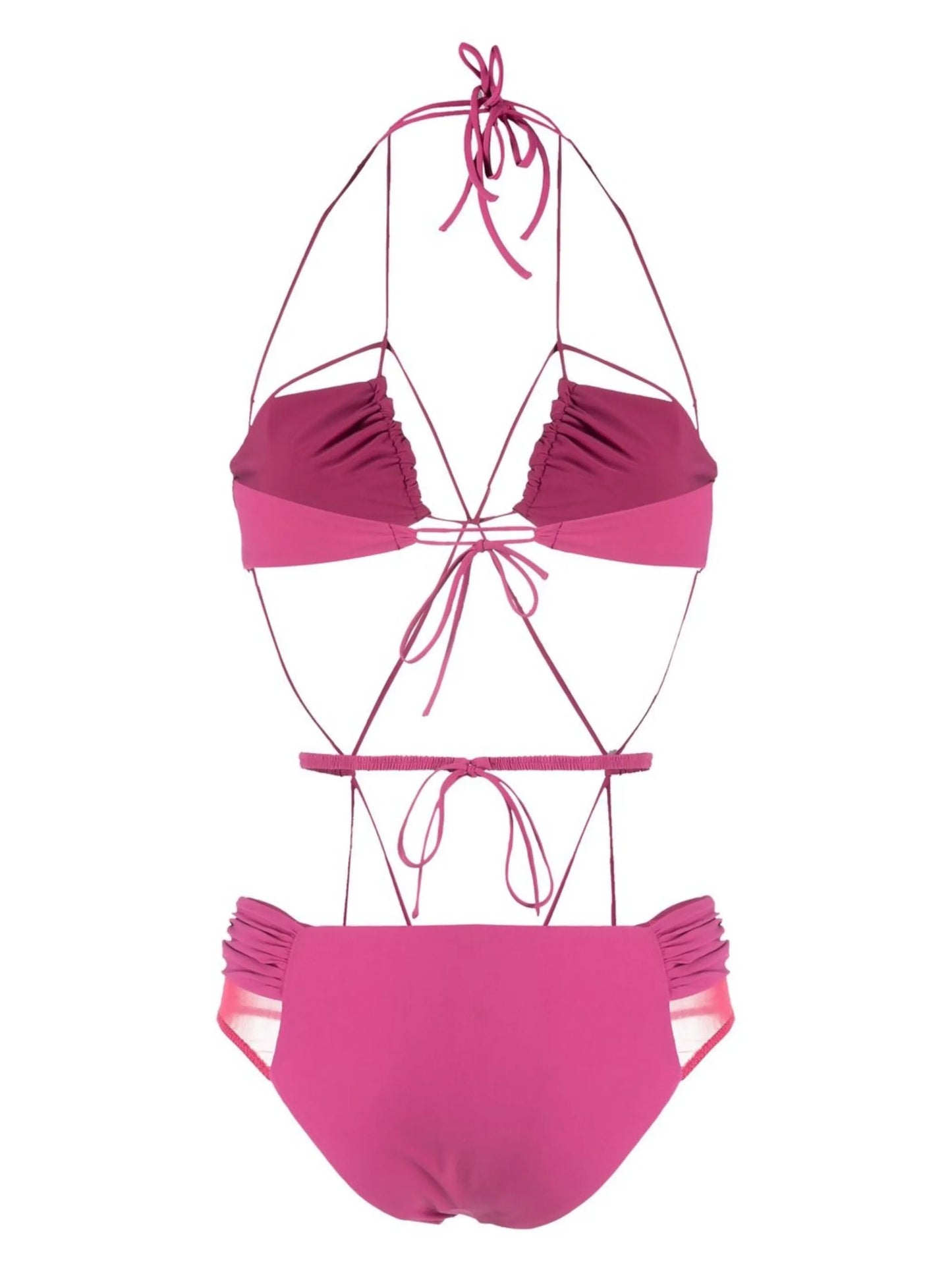 strappy-design swimsuit