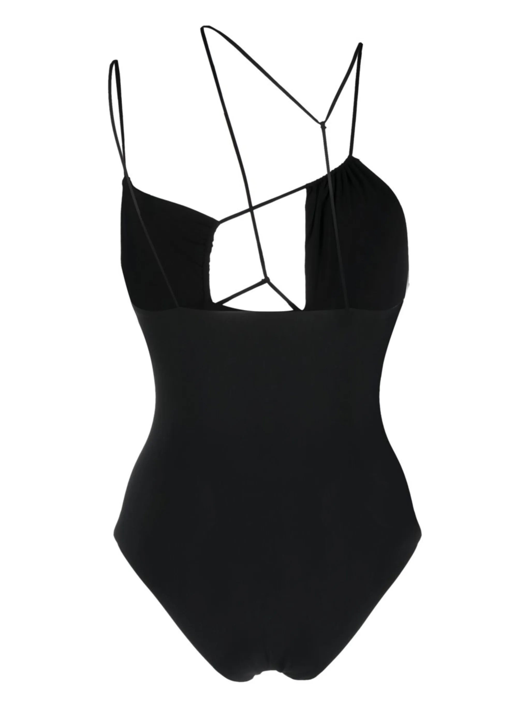 strap-detail swimsuit