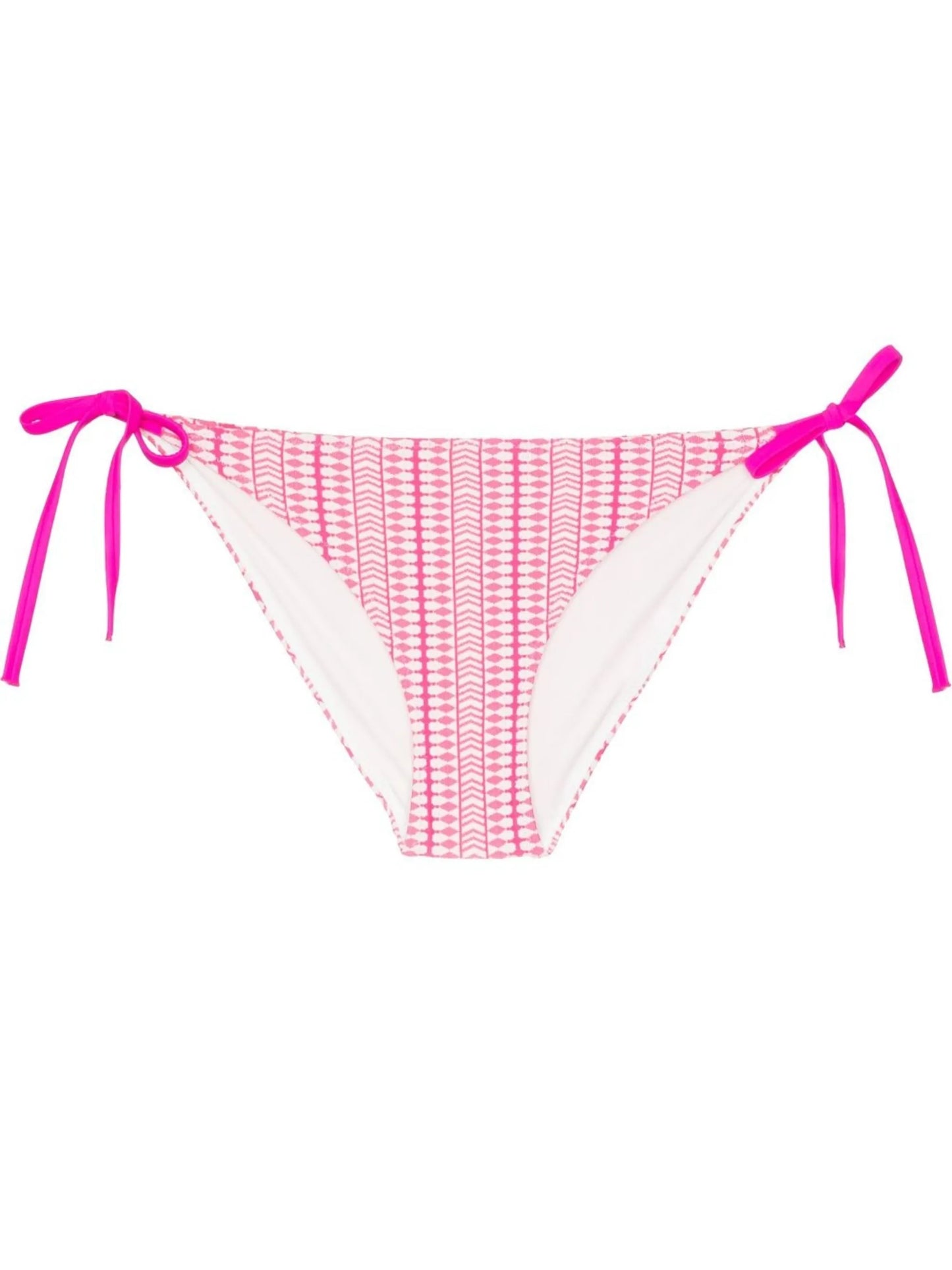 graphic-print bikini bottoms