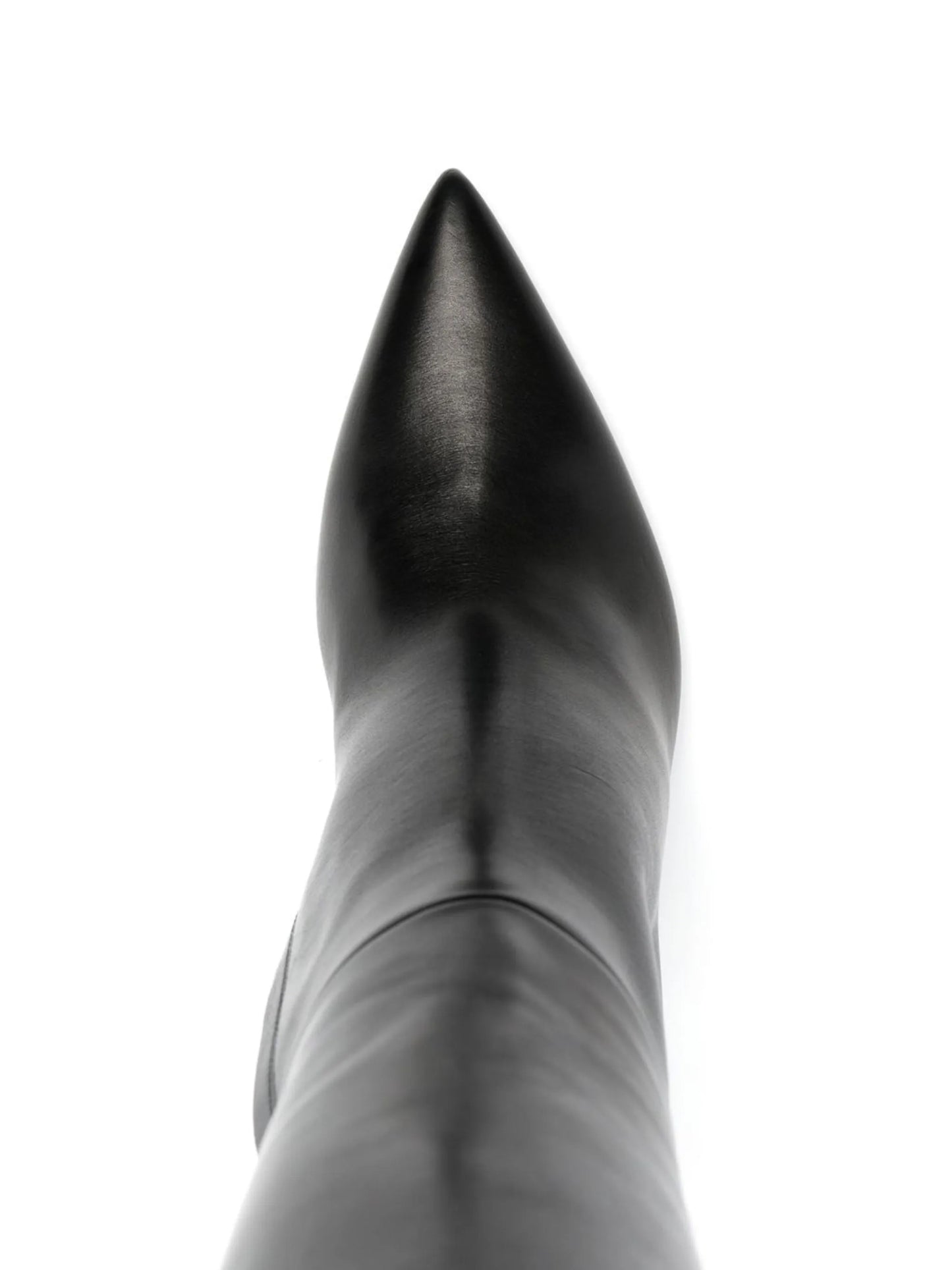 leather knee-high boots