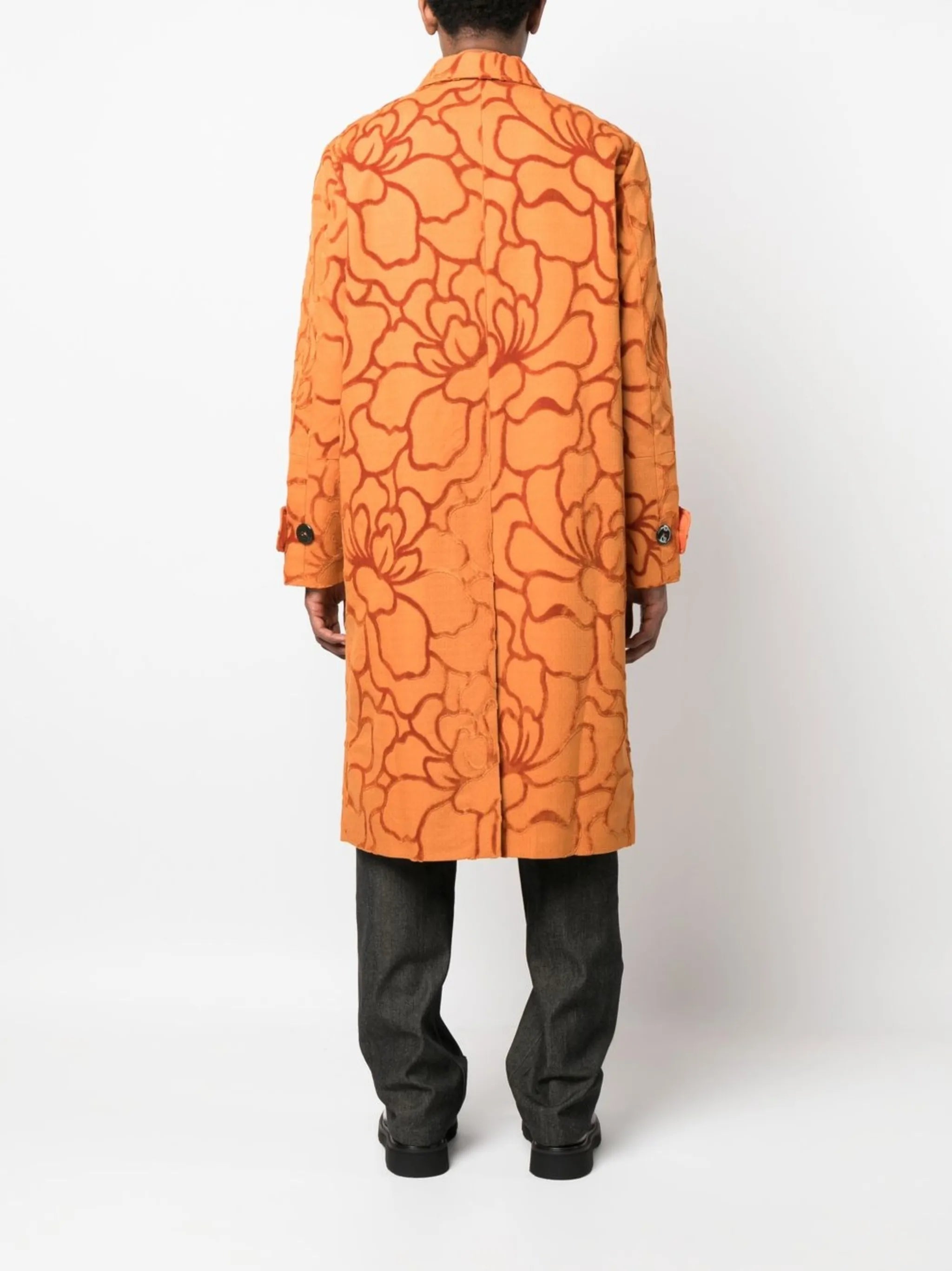 Idris Floral print coat