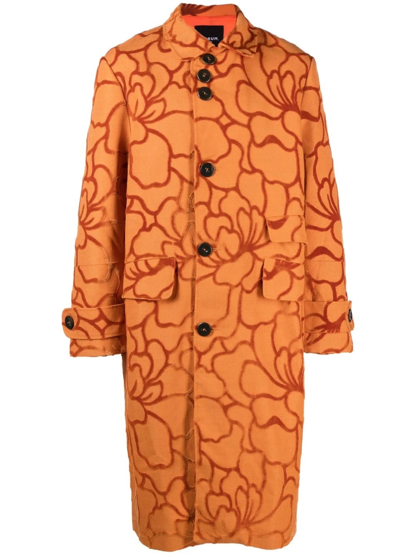 Idris Floral print coat