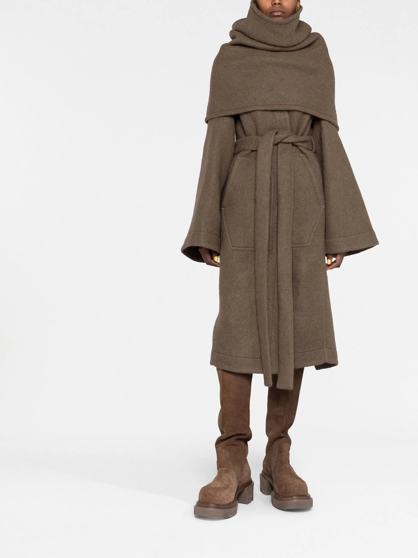 wrap-around jacket