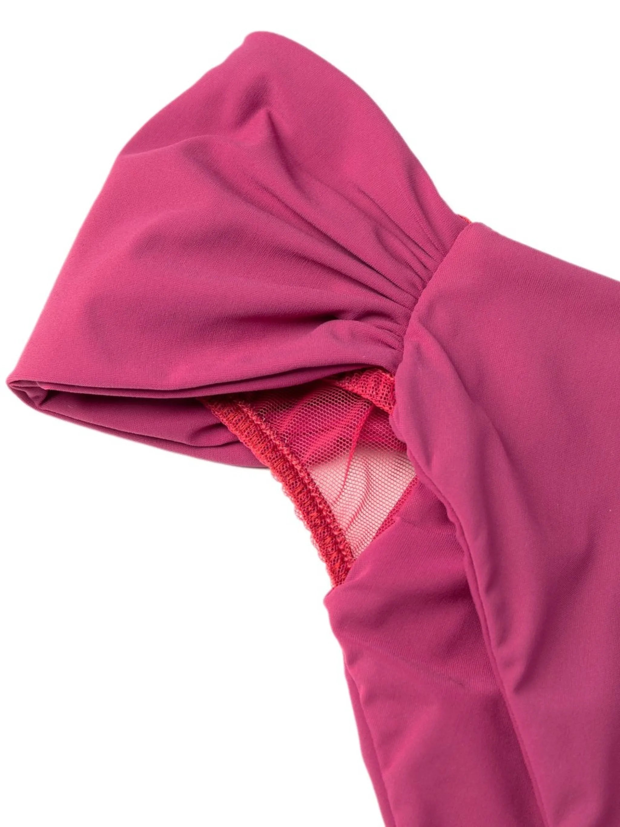 gathered-detail bikini bottoms