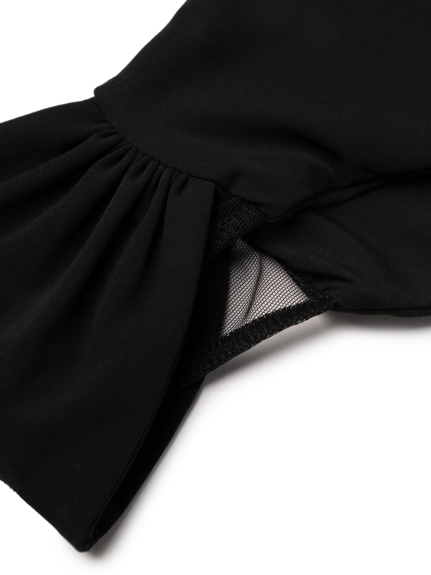 draped side bikini bottoms