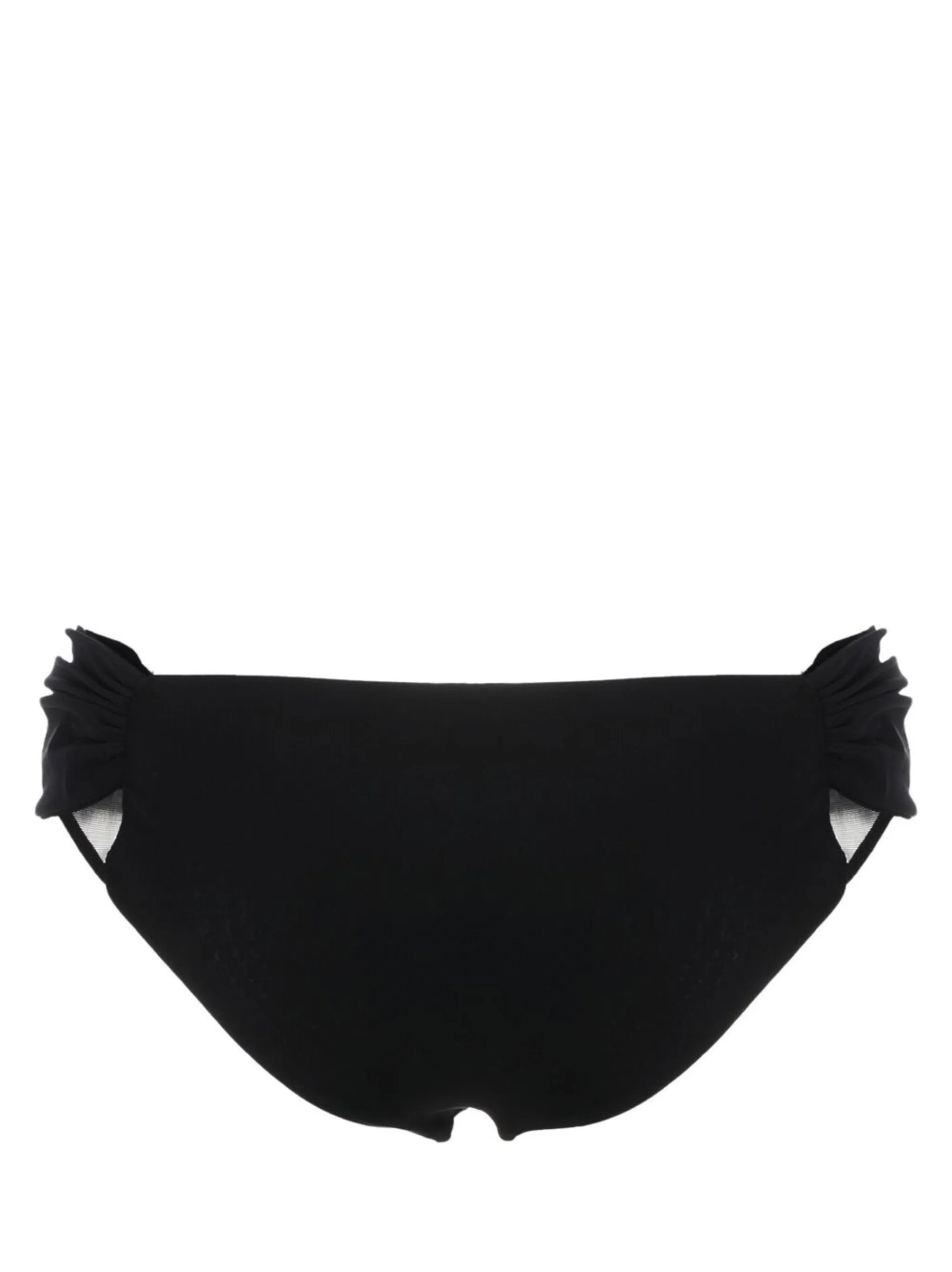 draped side bikini bottoms