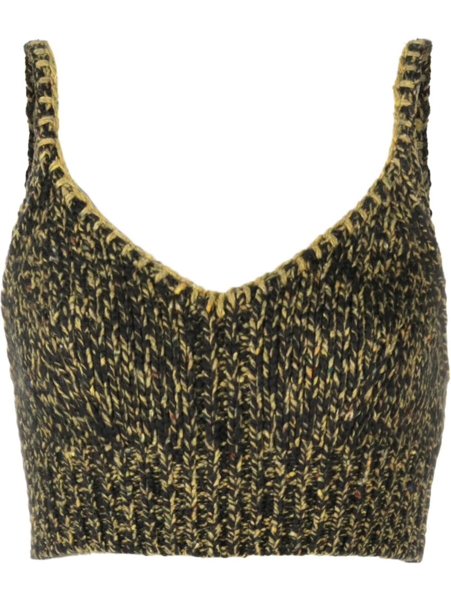 Lia V-neck crop top