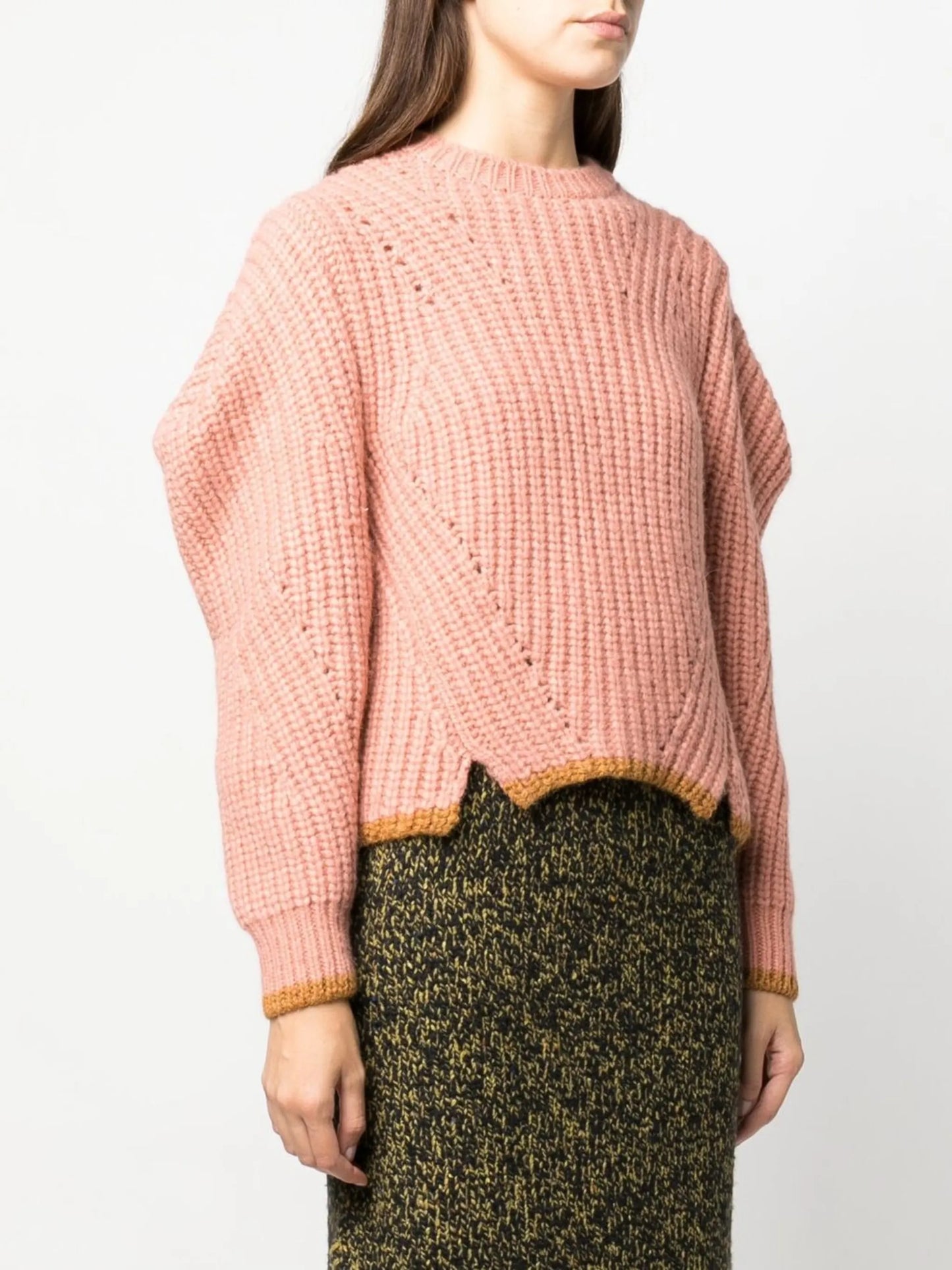 Lorena split-hem jumper