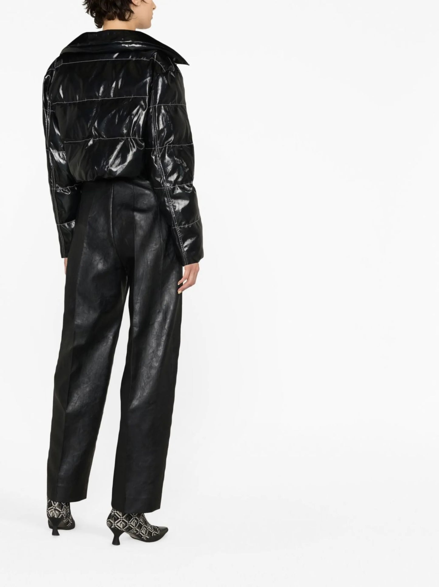 Ace cropped puffer jacket