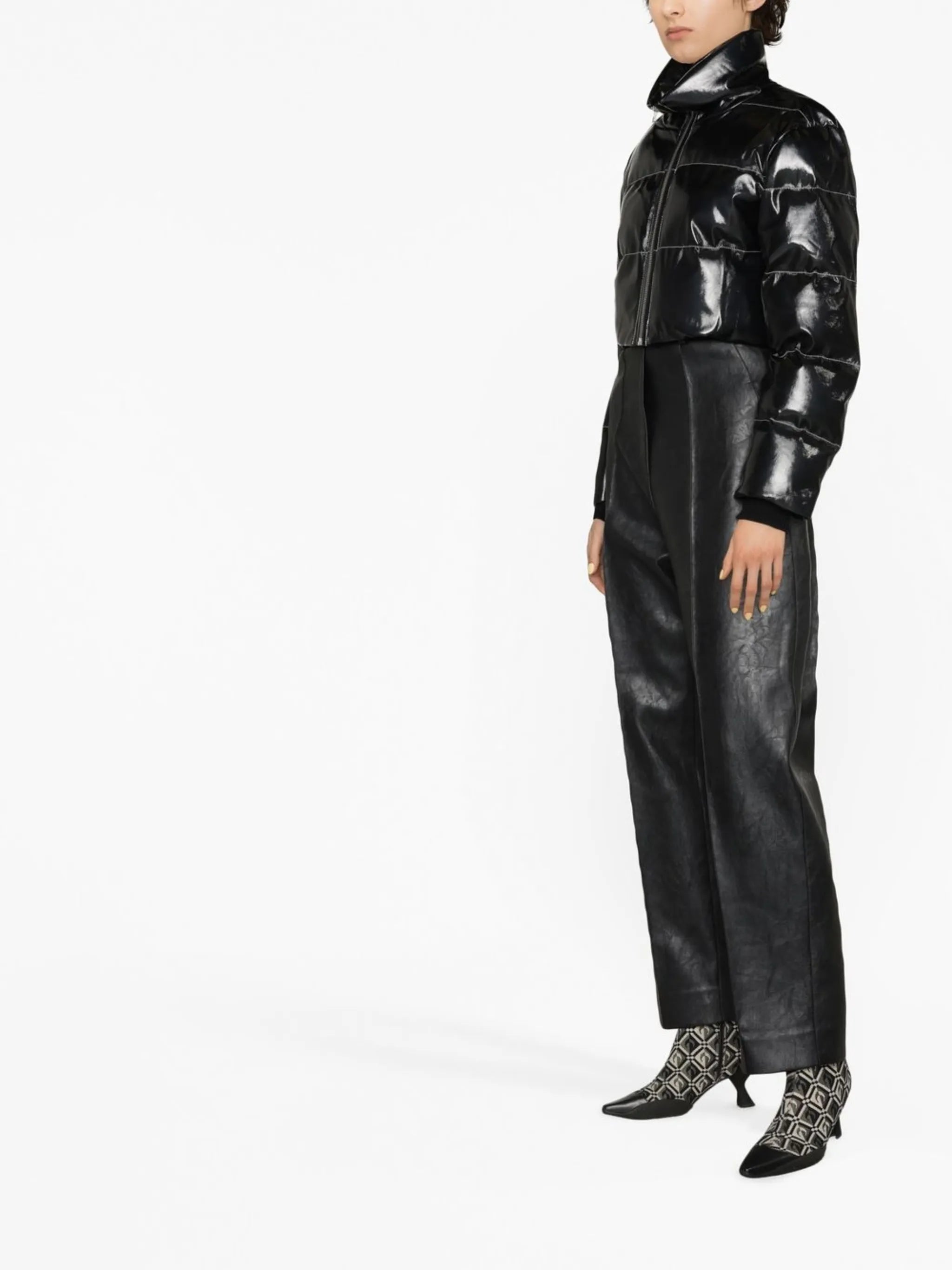 Ace cropped puffer jacket