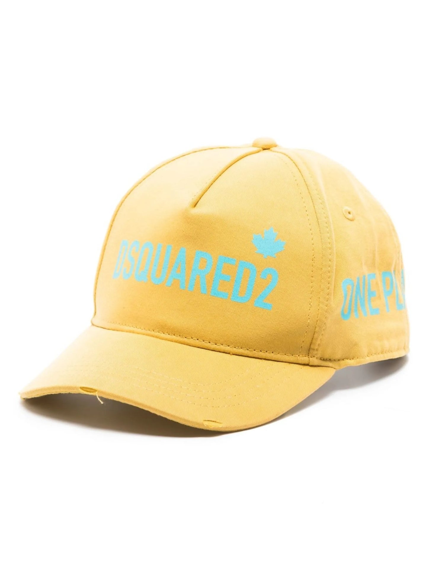 logo-print baseball cap