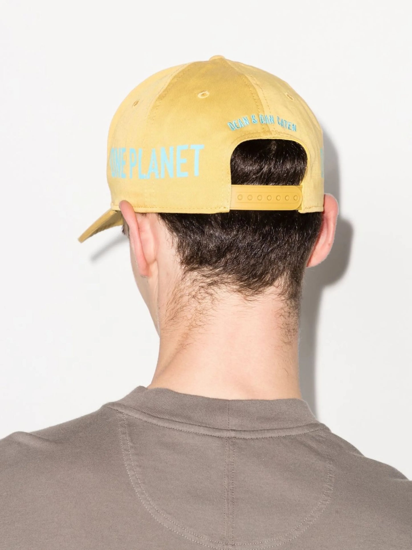 logo-print baseball cap
