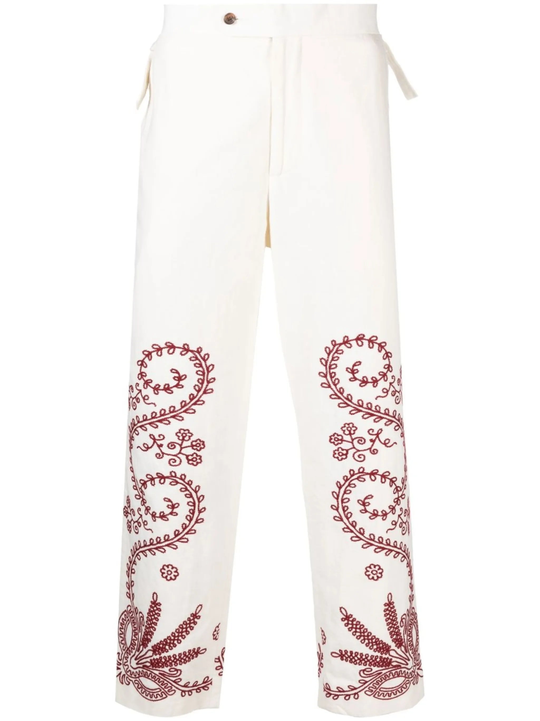 Pilea straight-leg trousers