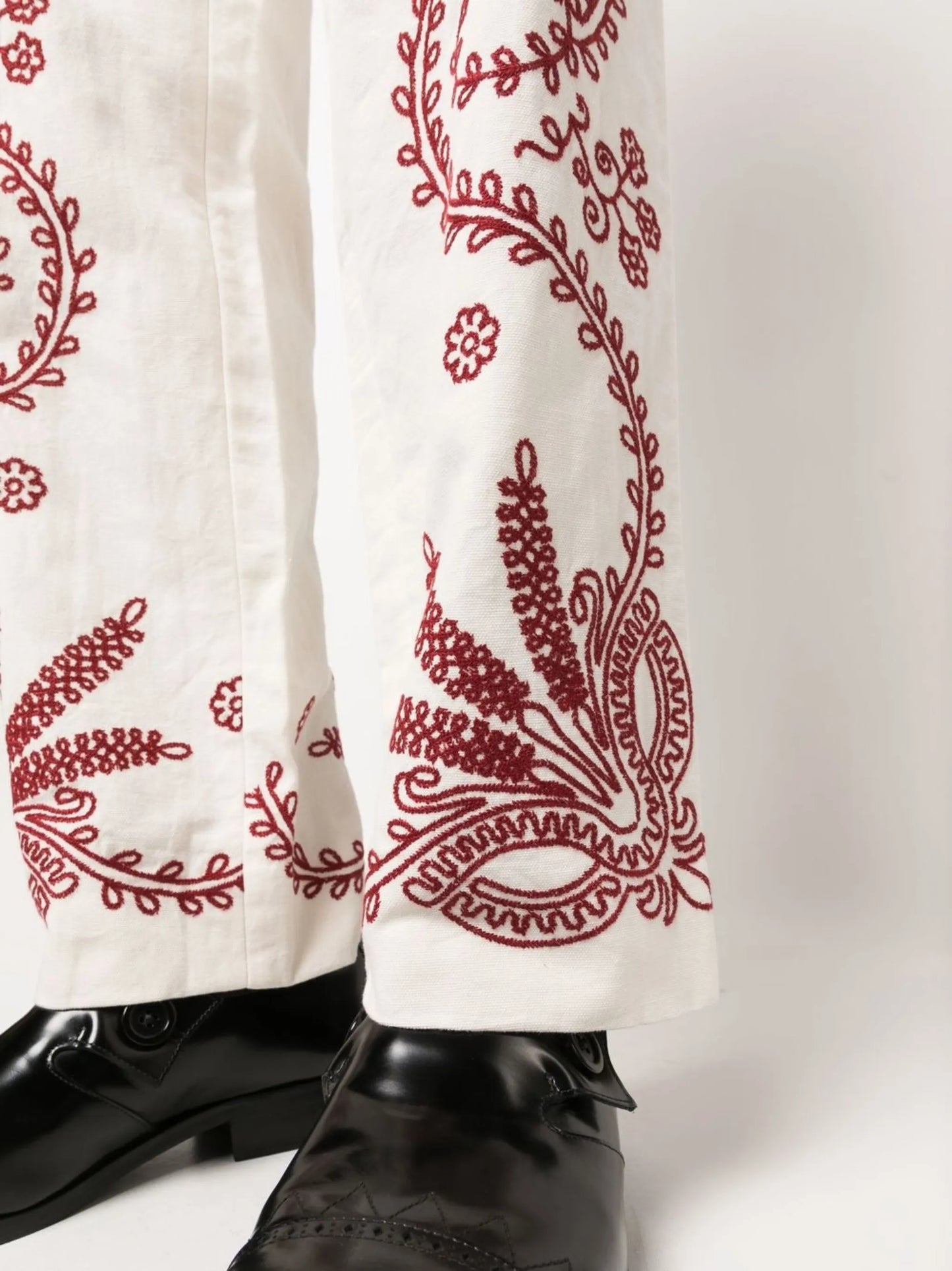 Pilea straight-leg trousers