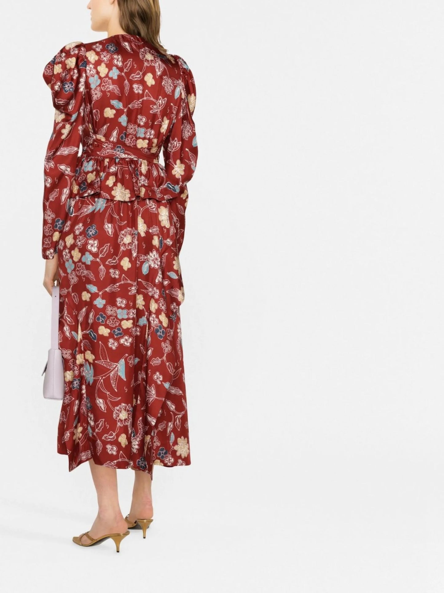 Virginie floral-print dress
