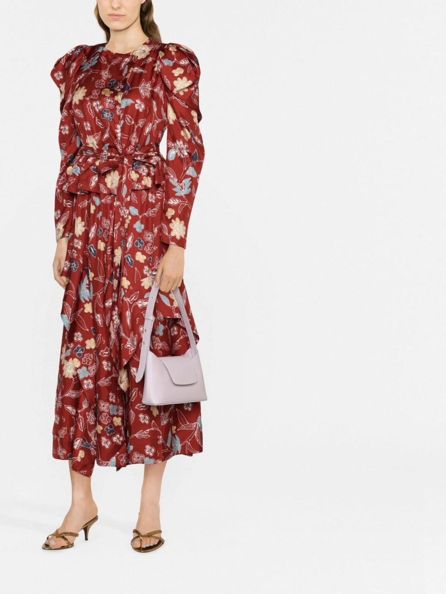 Virginie floral-print dress